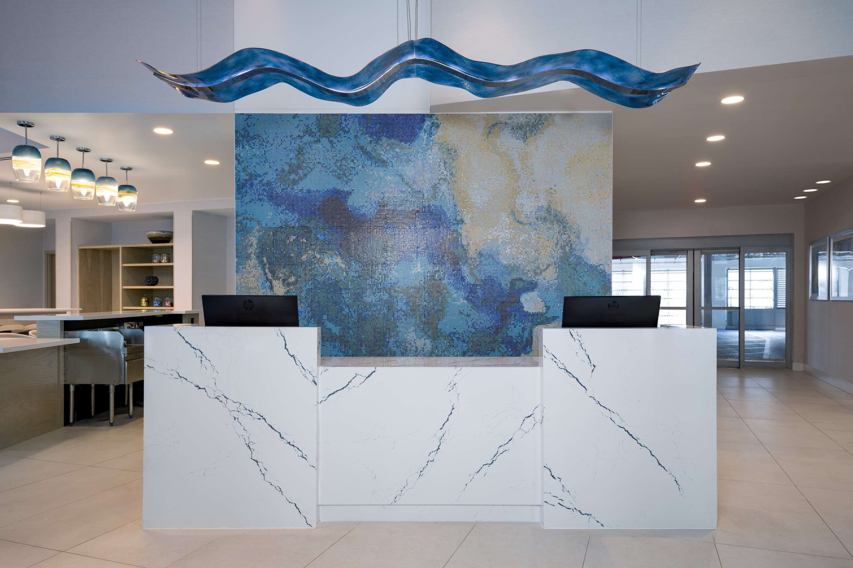 Front desk
