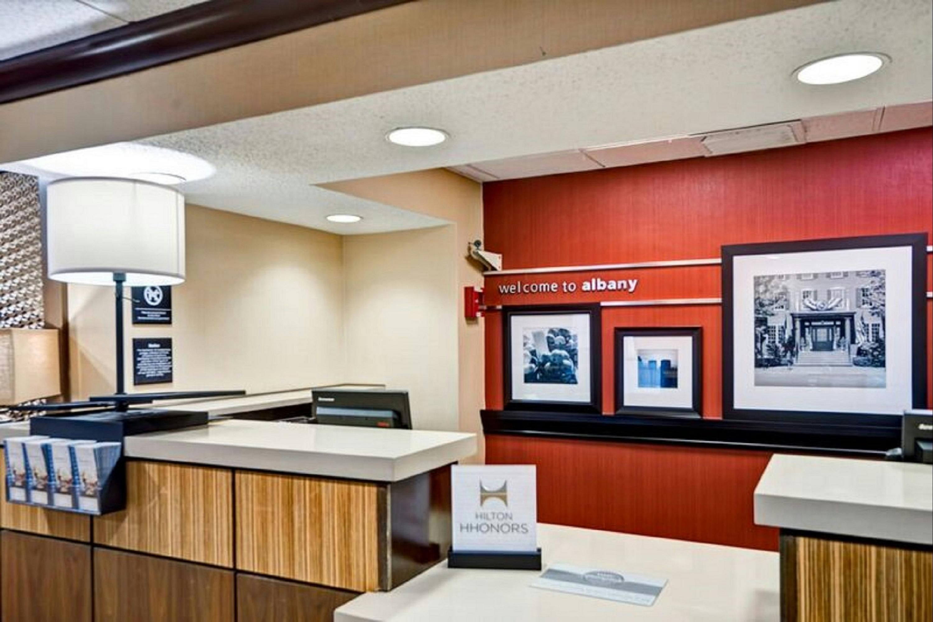 Front desk
