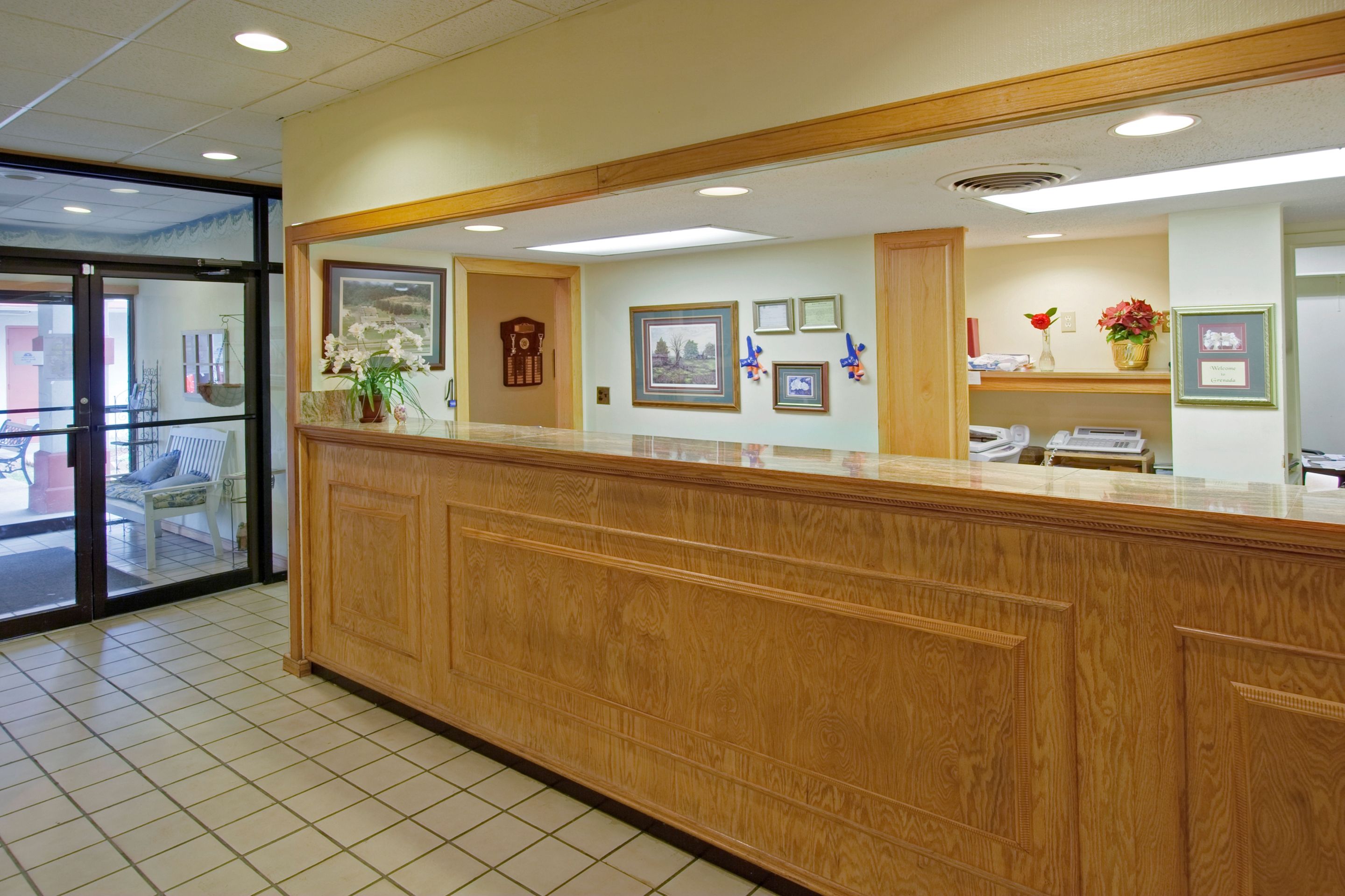 Front desk