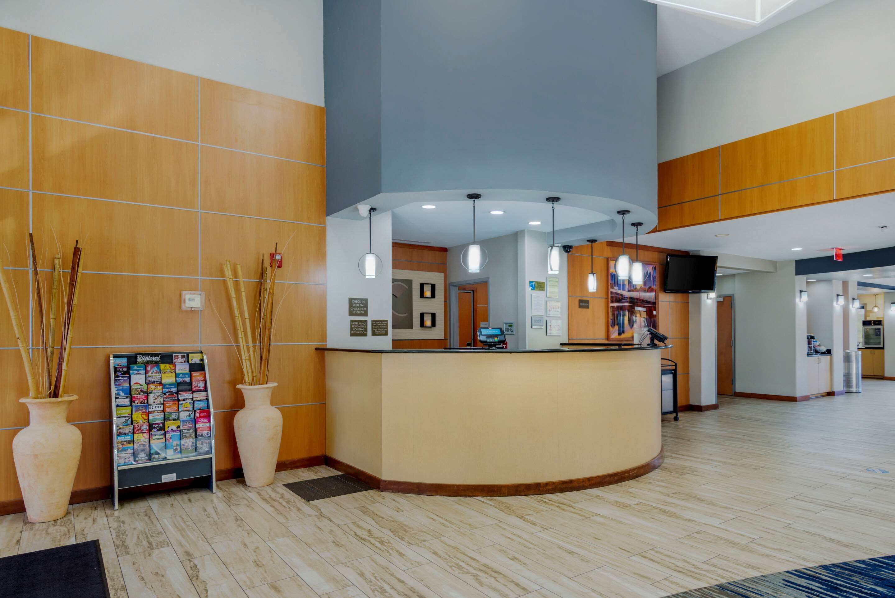Front desk