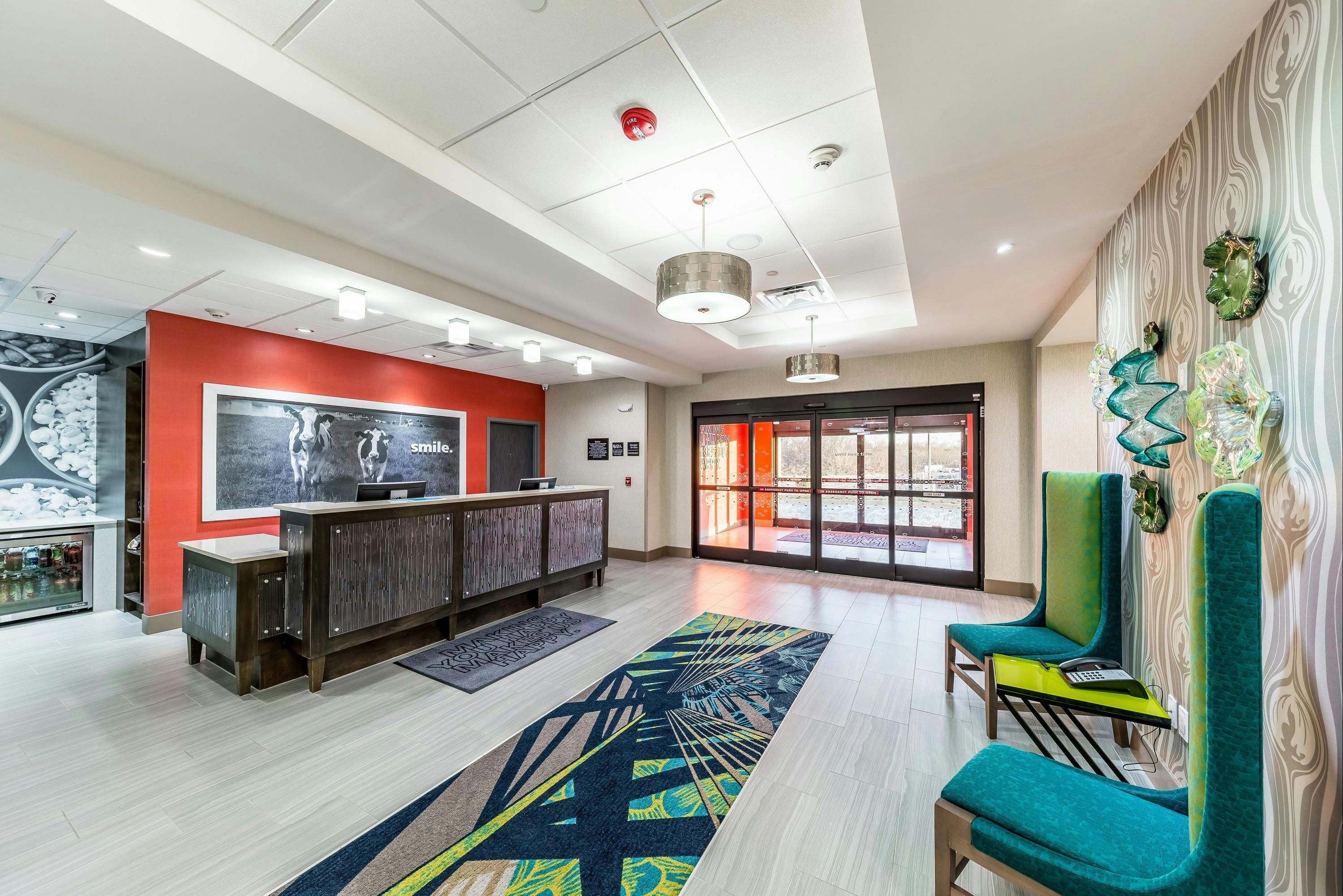 Front desk