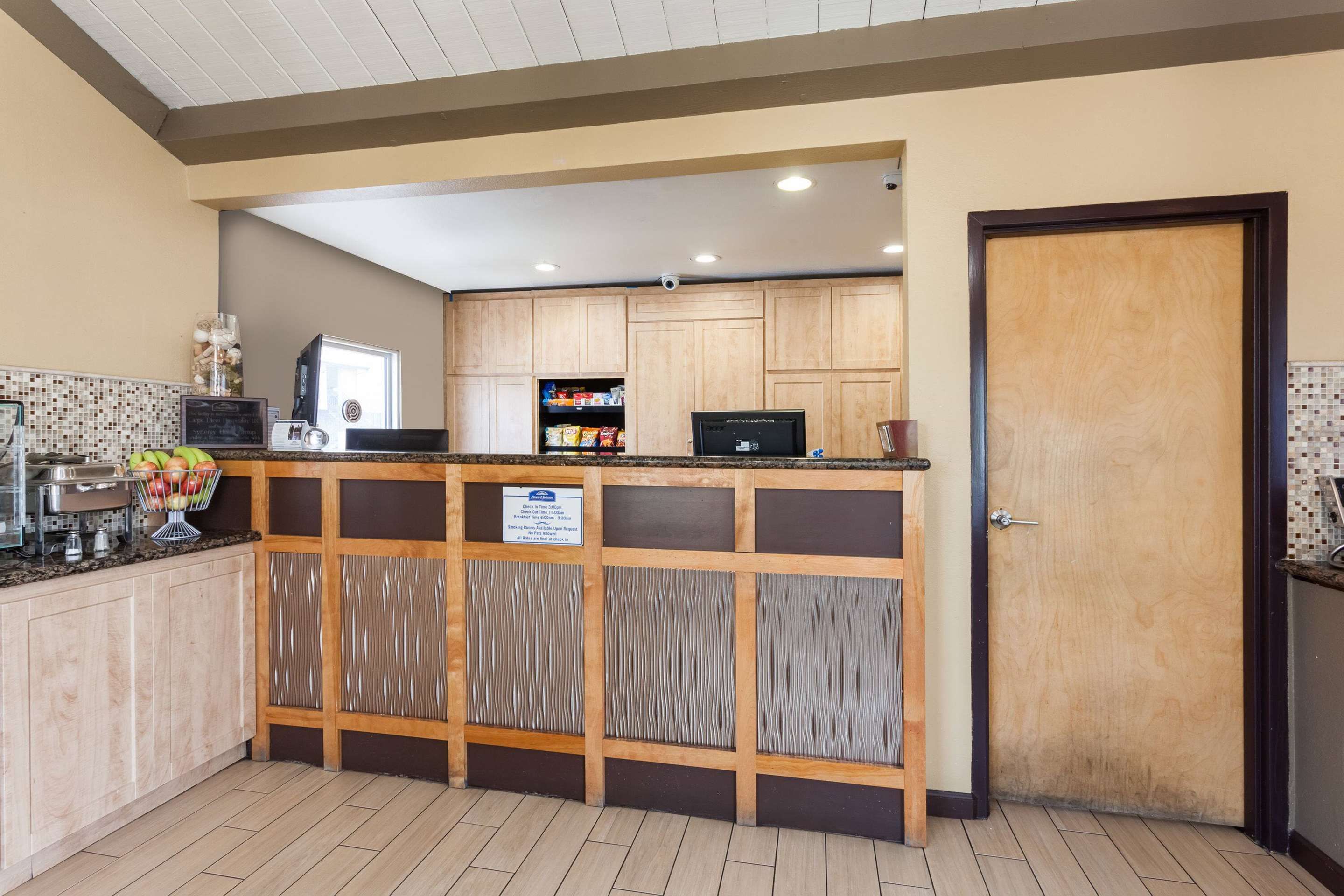 Front desk