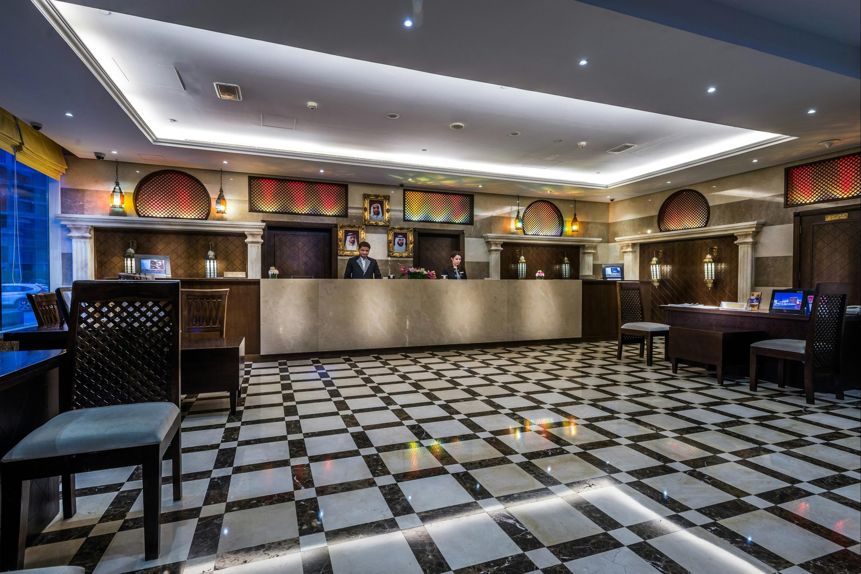Front desk