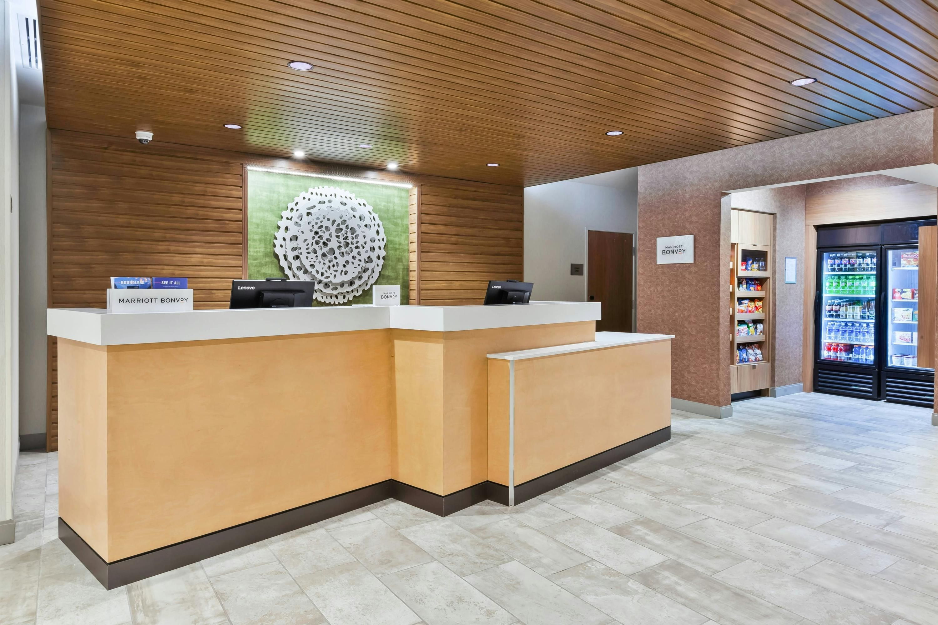 Front desk