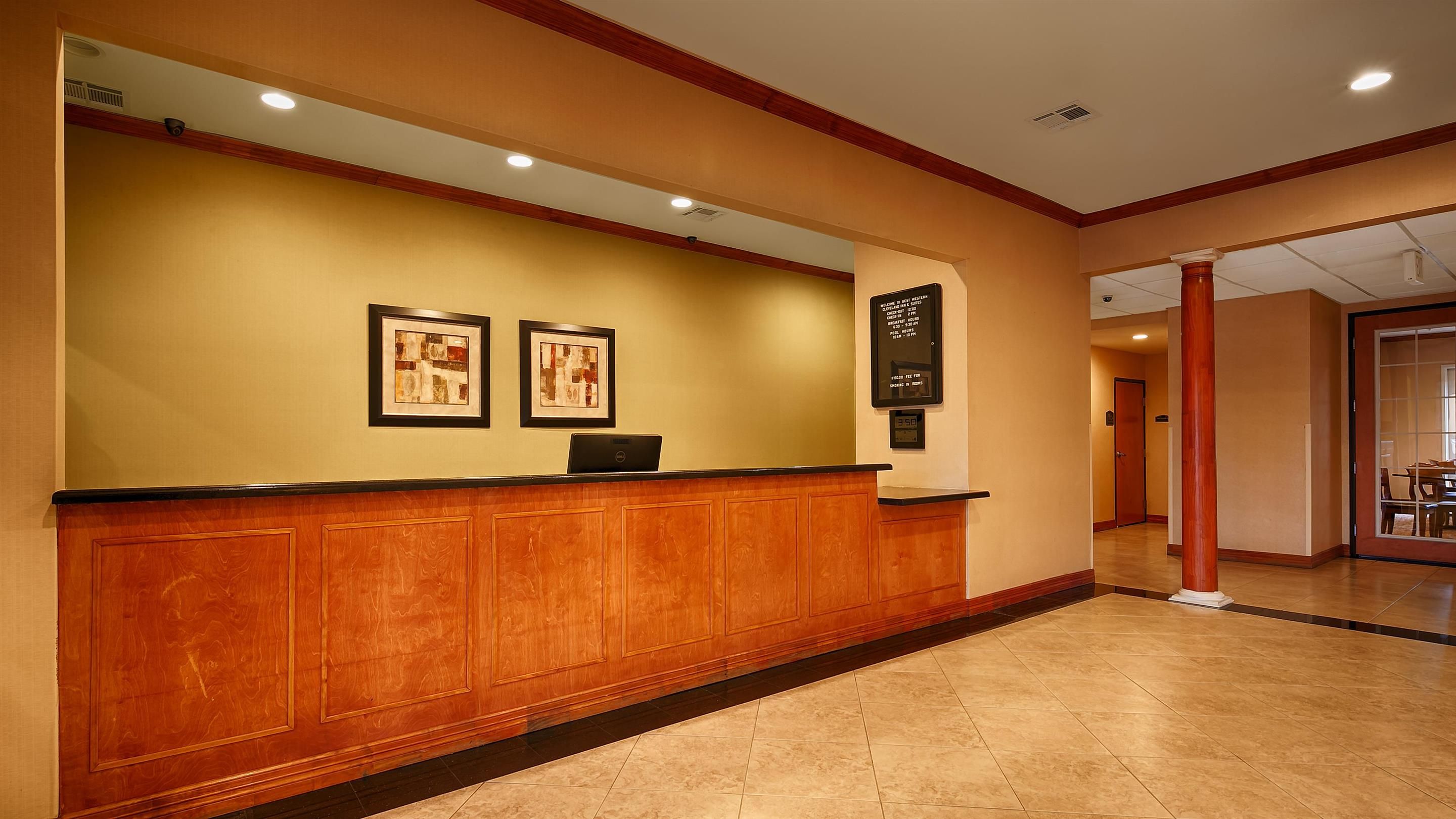 Front desk