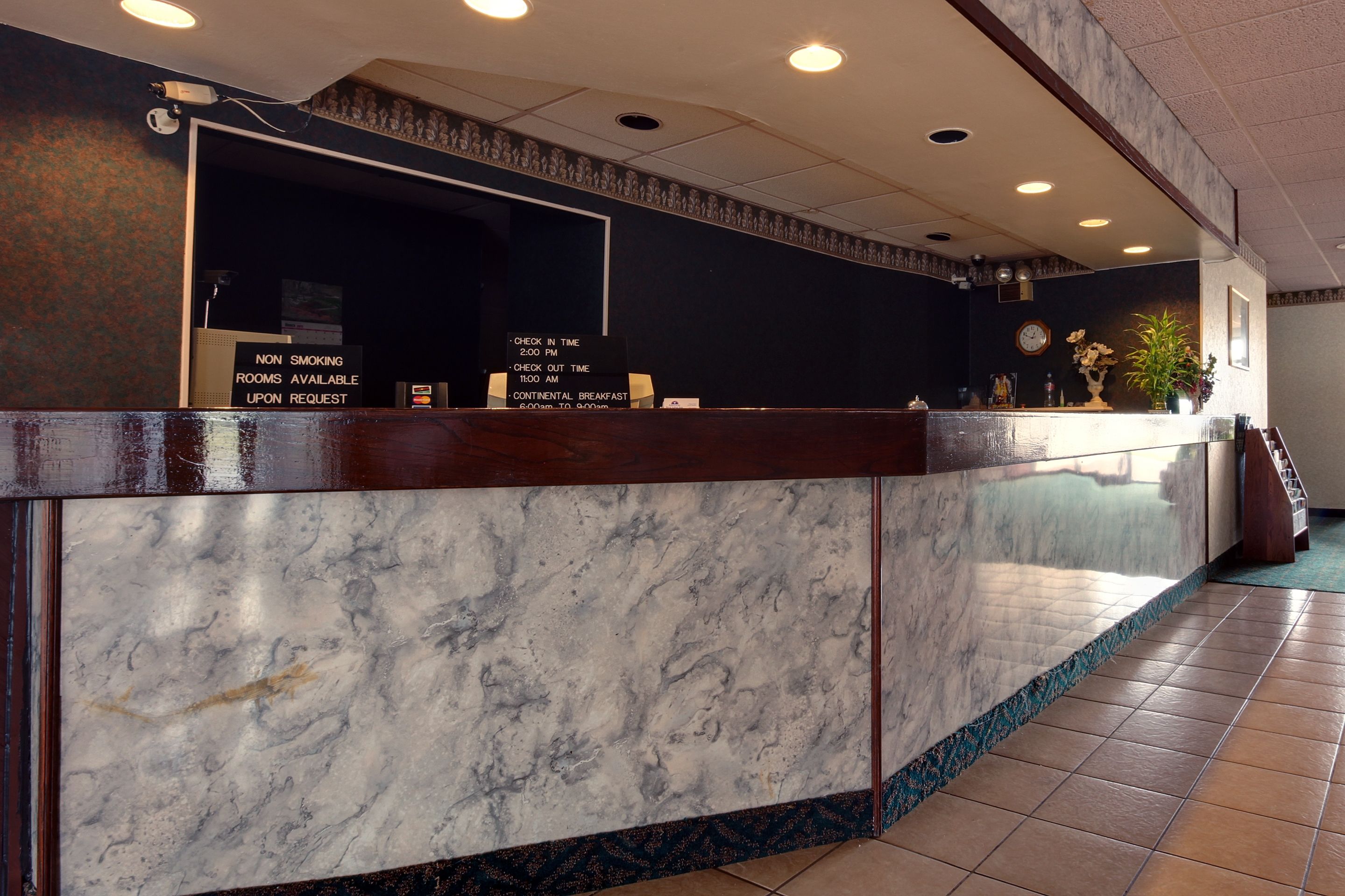 Front desk