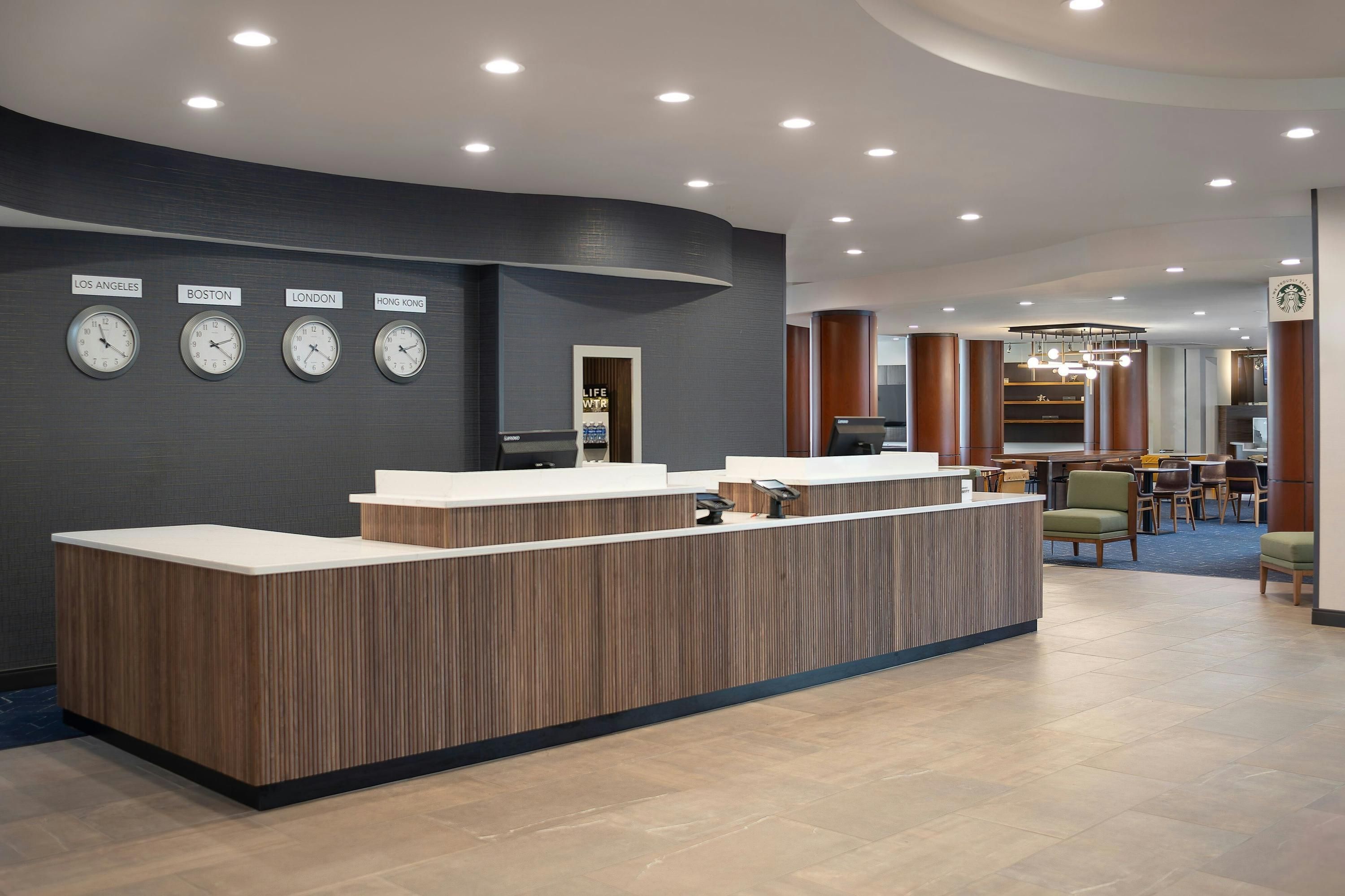 Front desk
