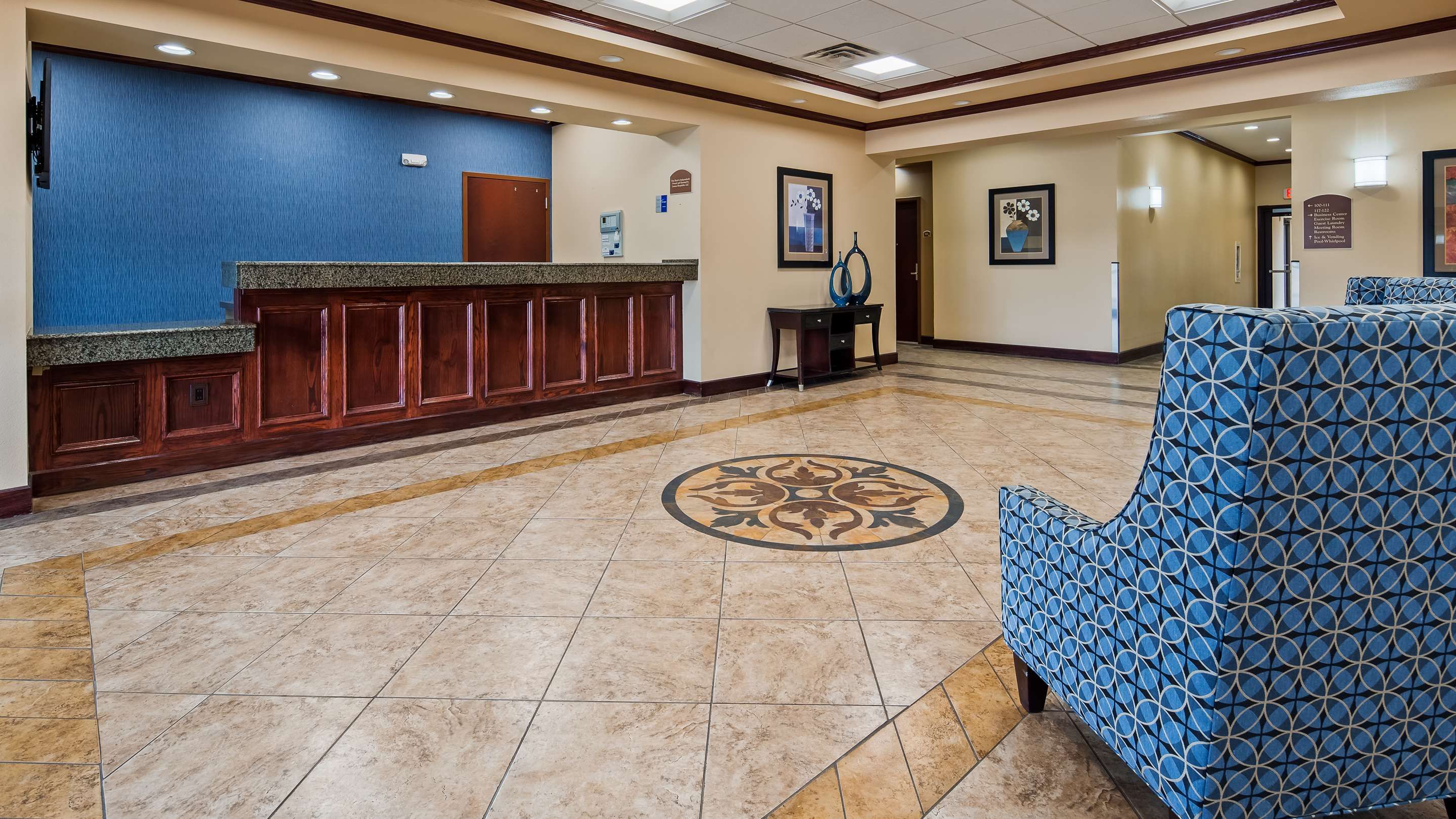 Front desk