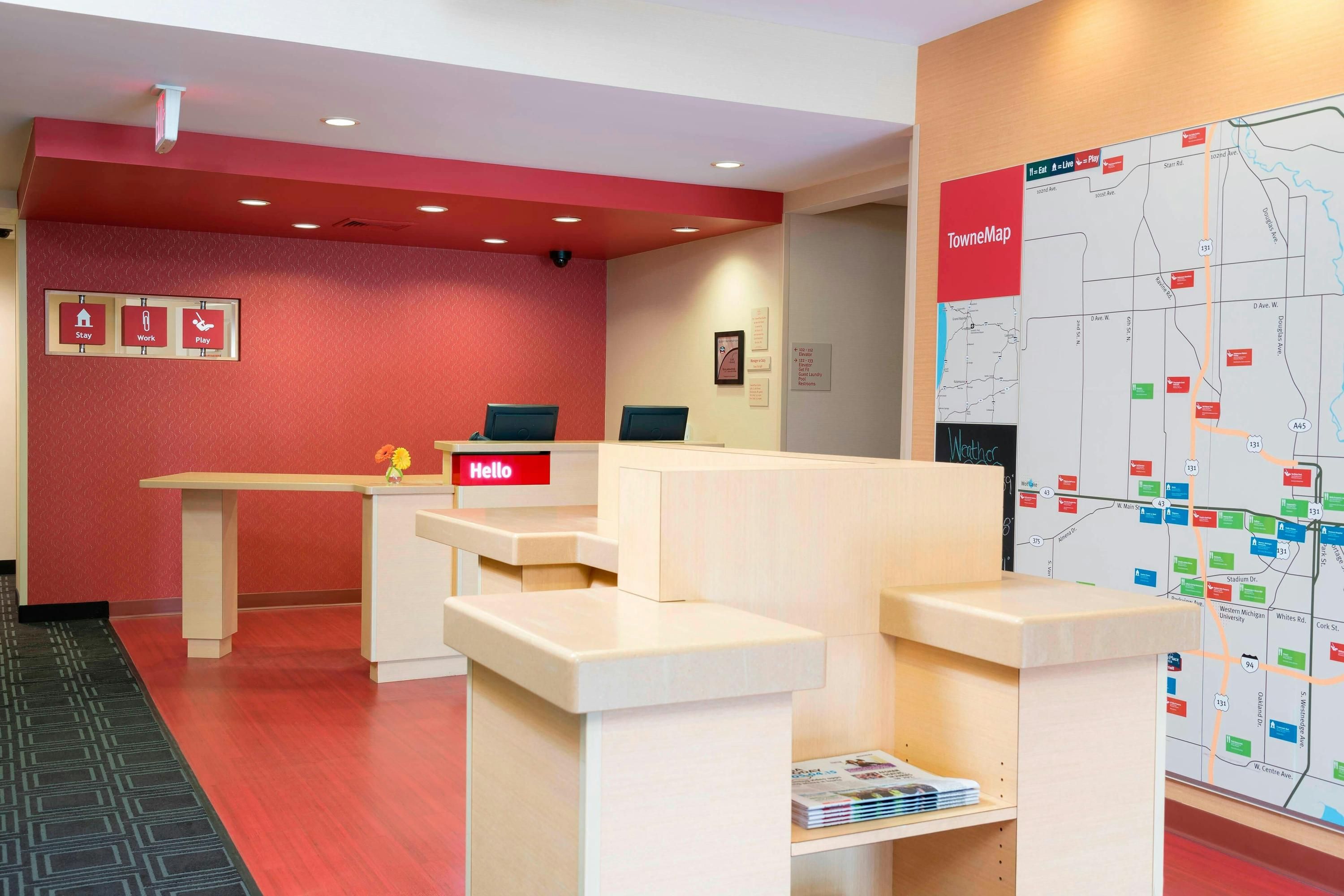 Front desk