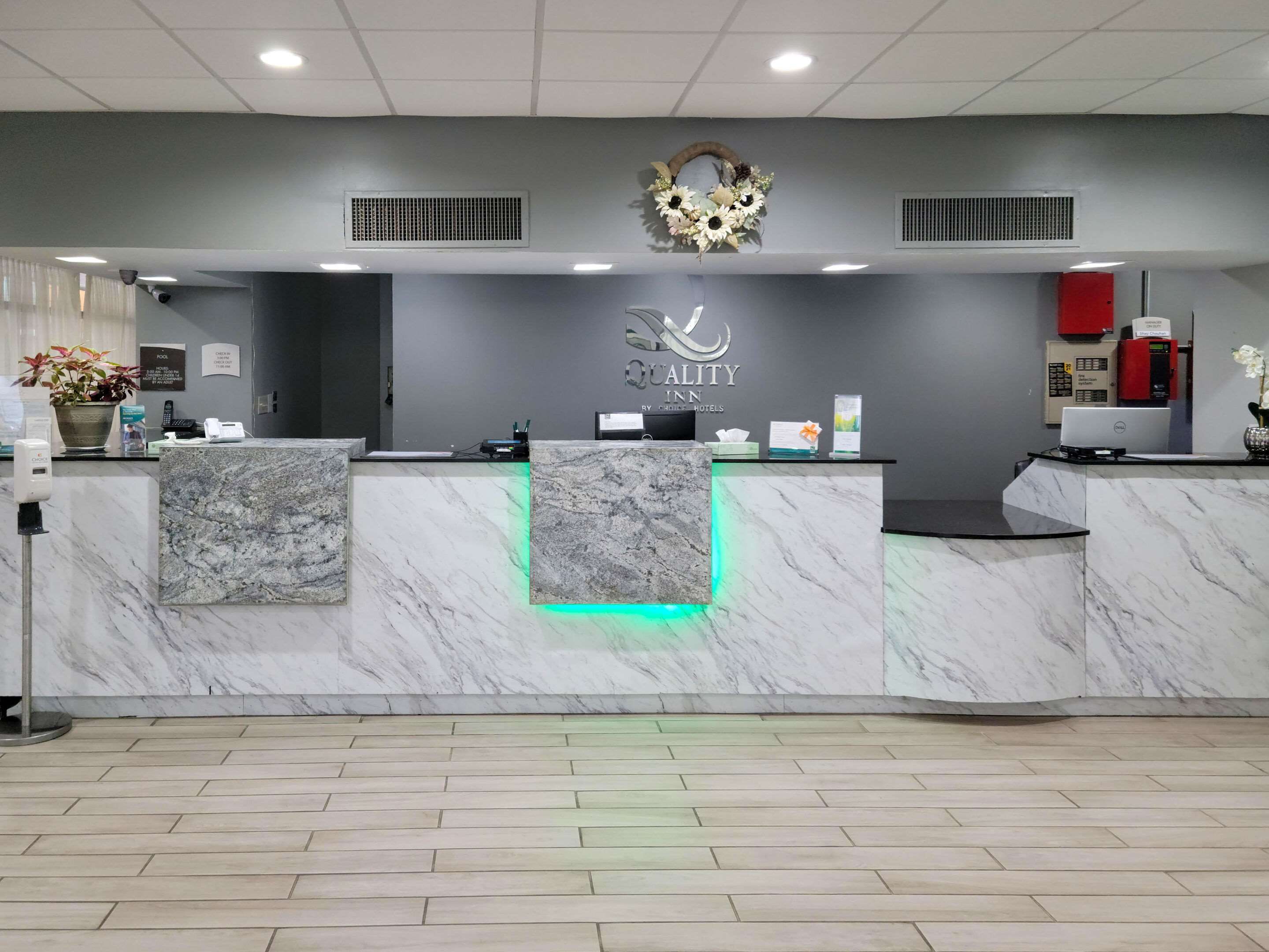 Front desk