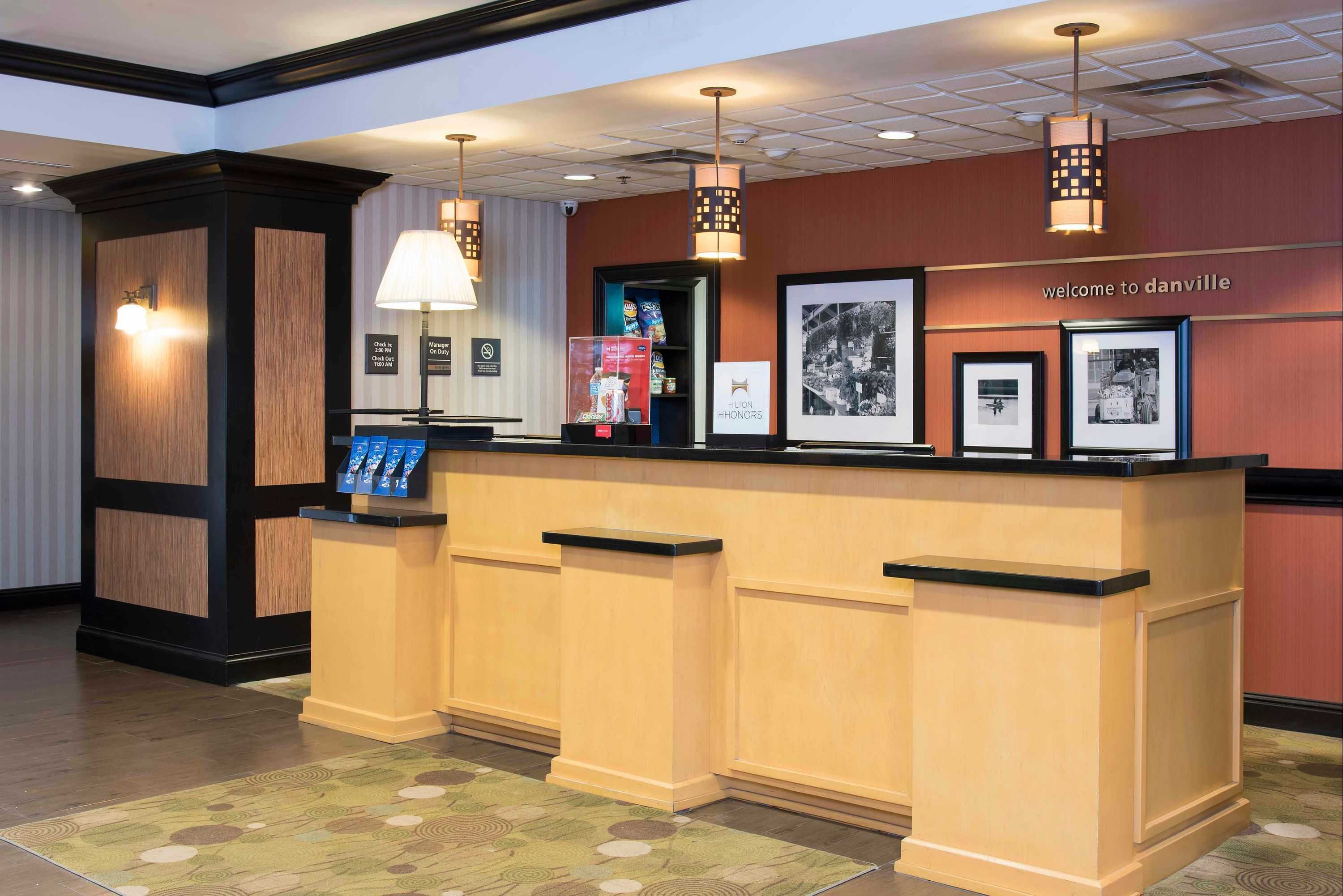 Front desk