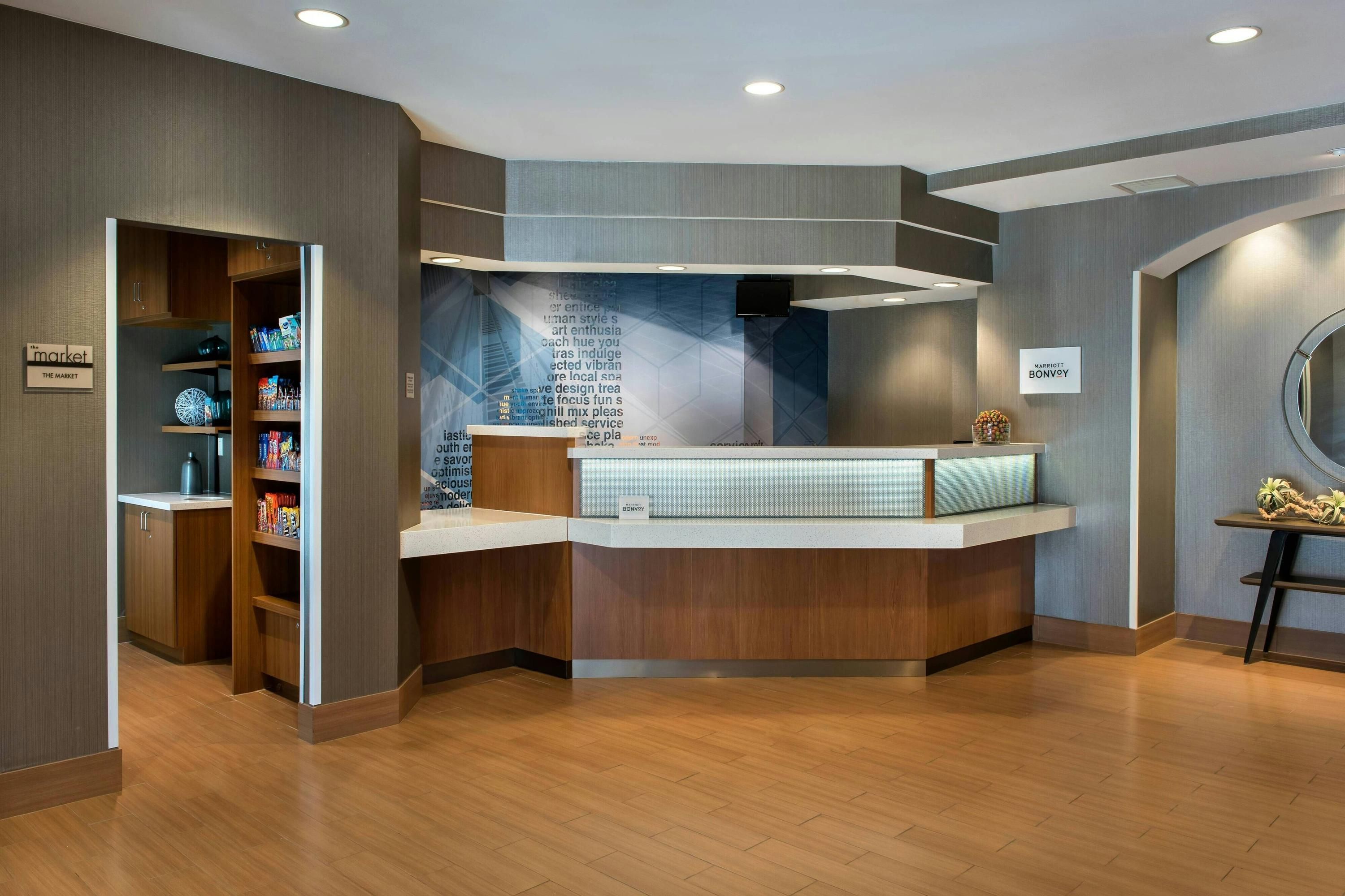 Front desk