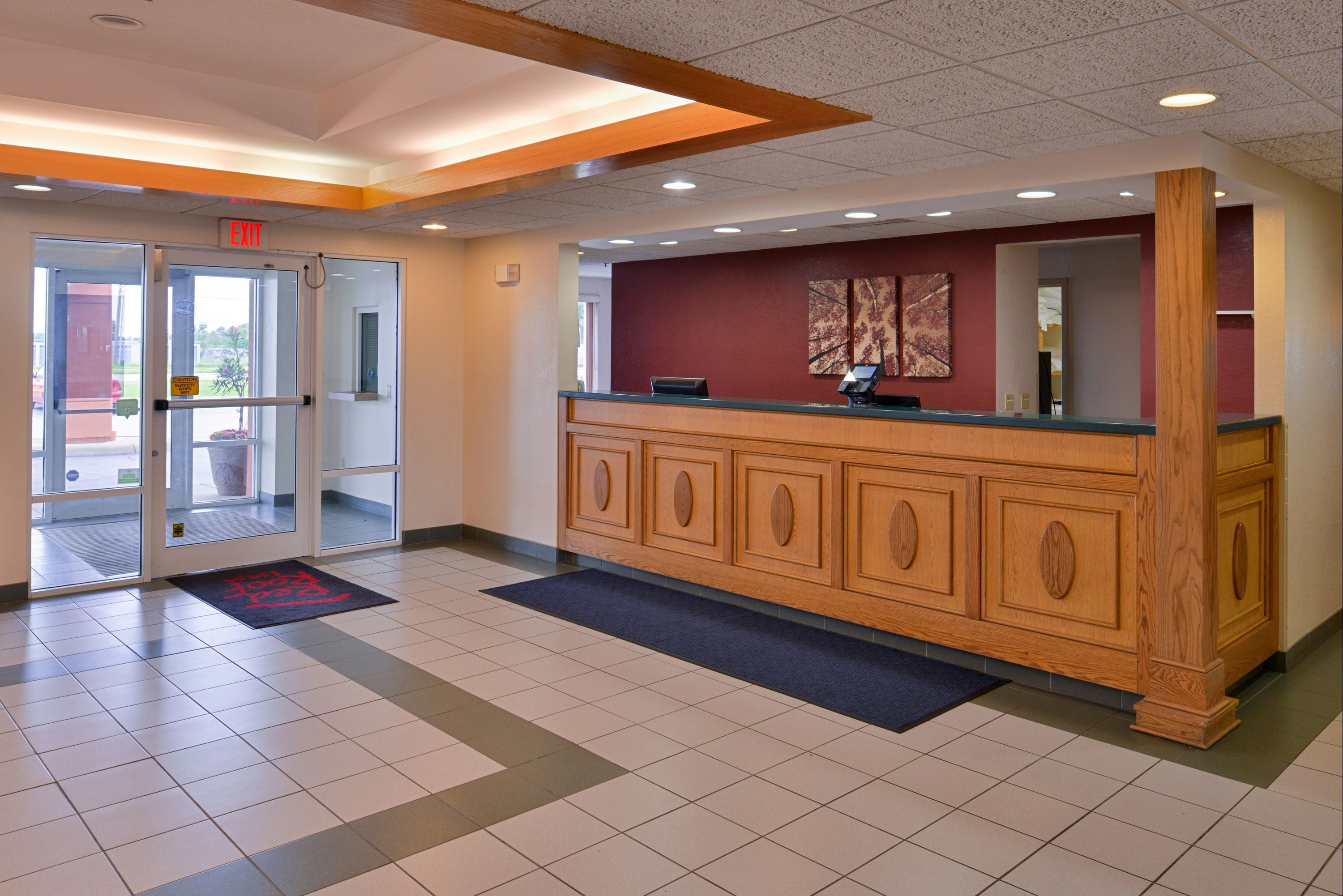 Front desk