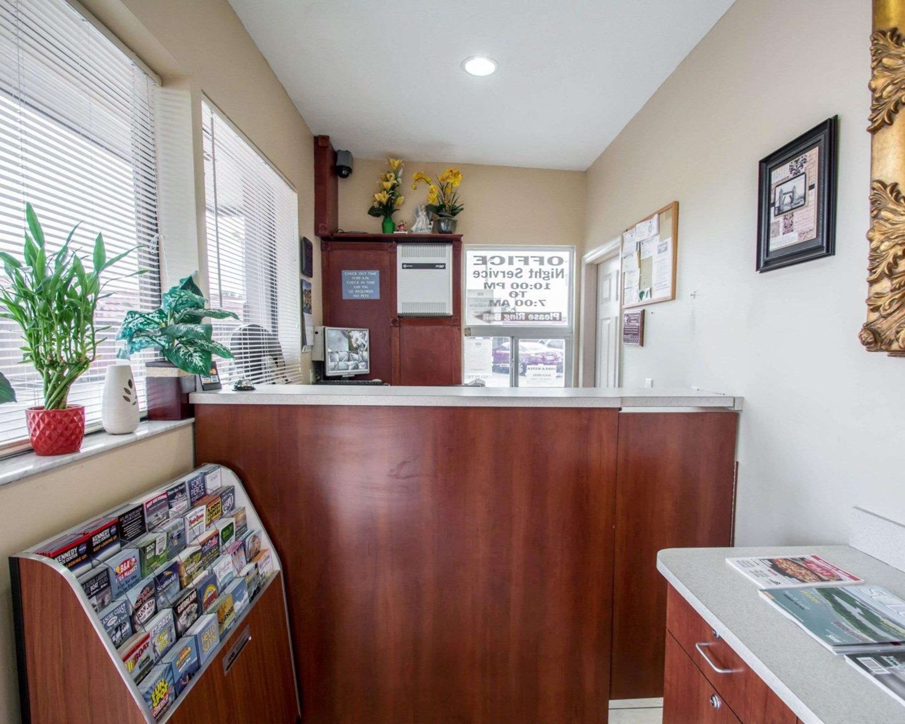Front desk