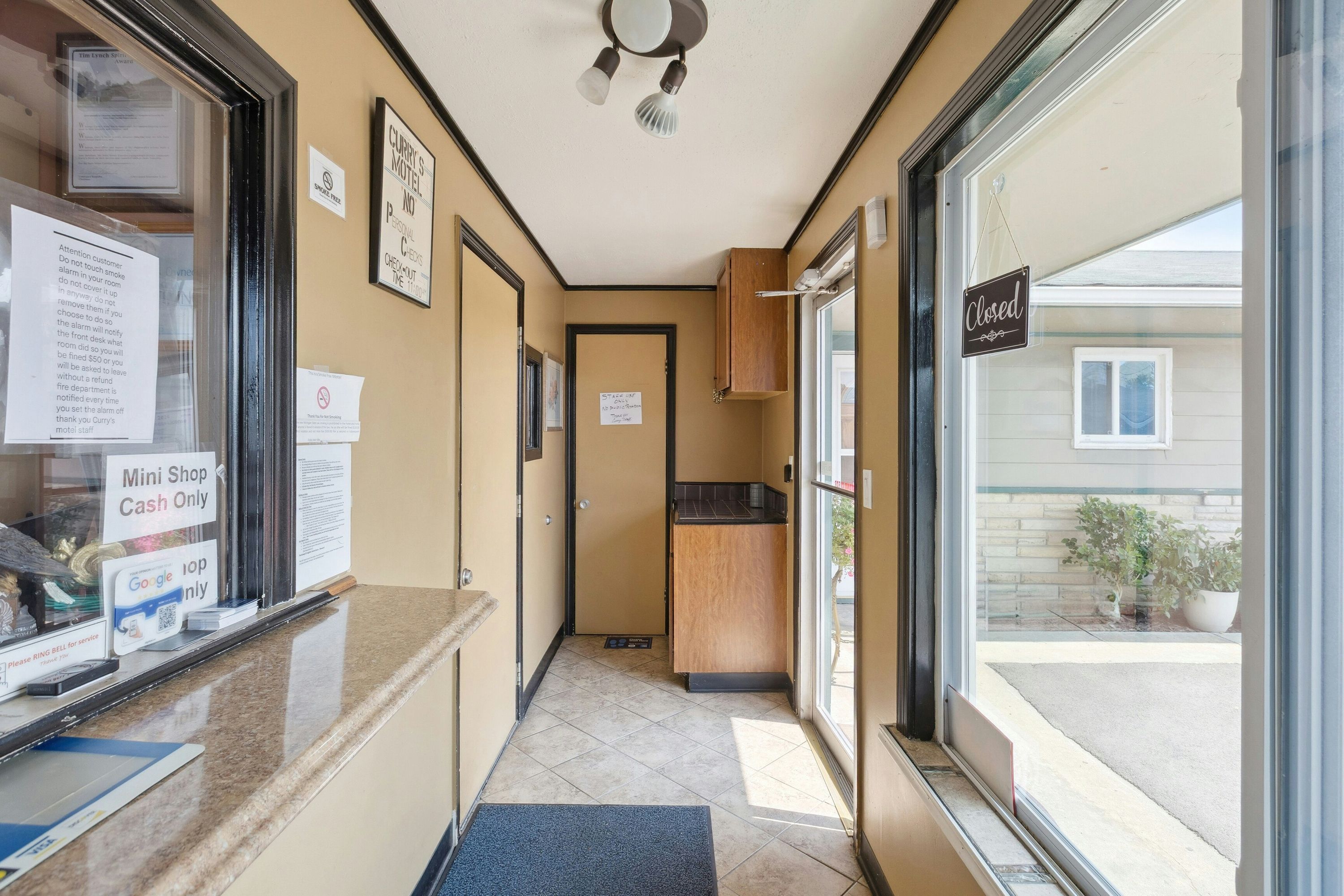 Front desk