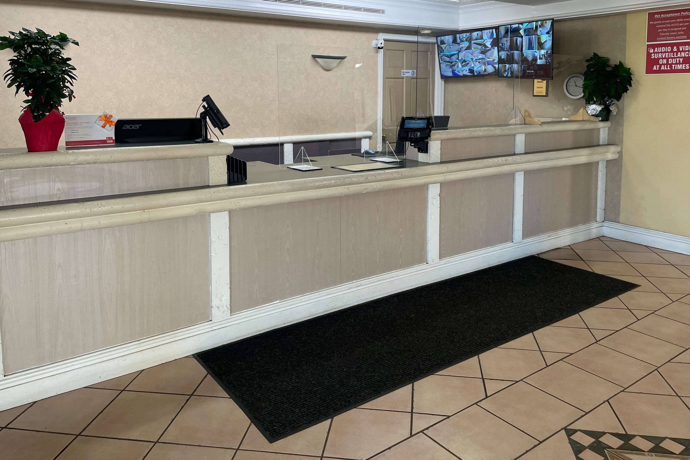 Front desk