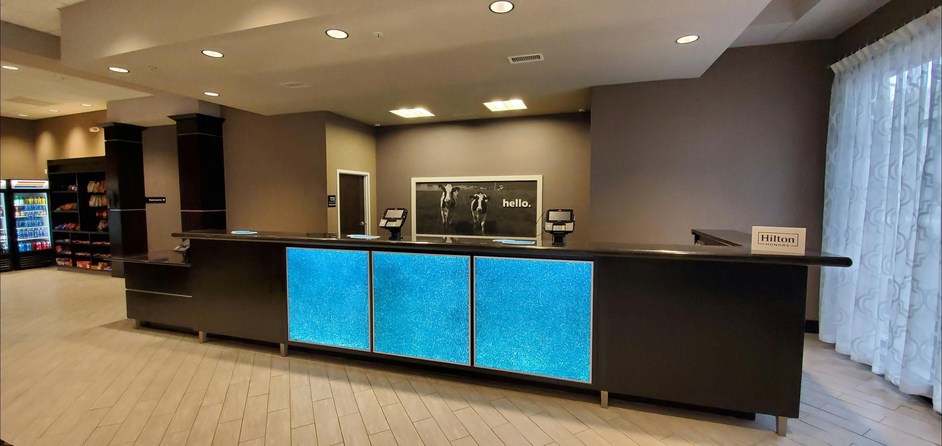 Front desk