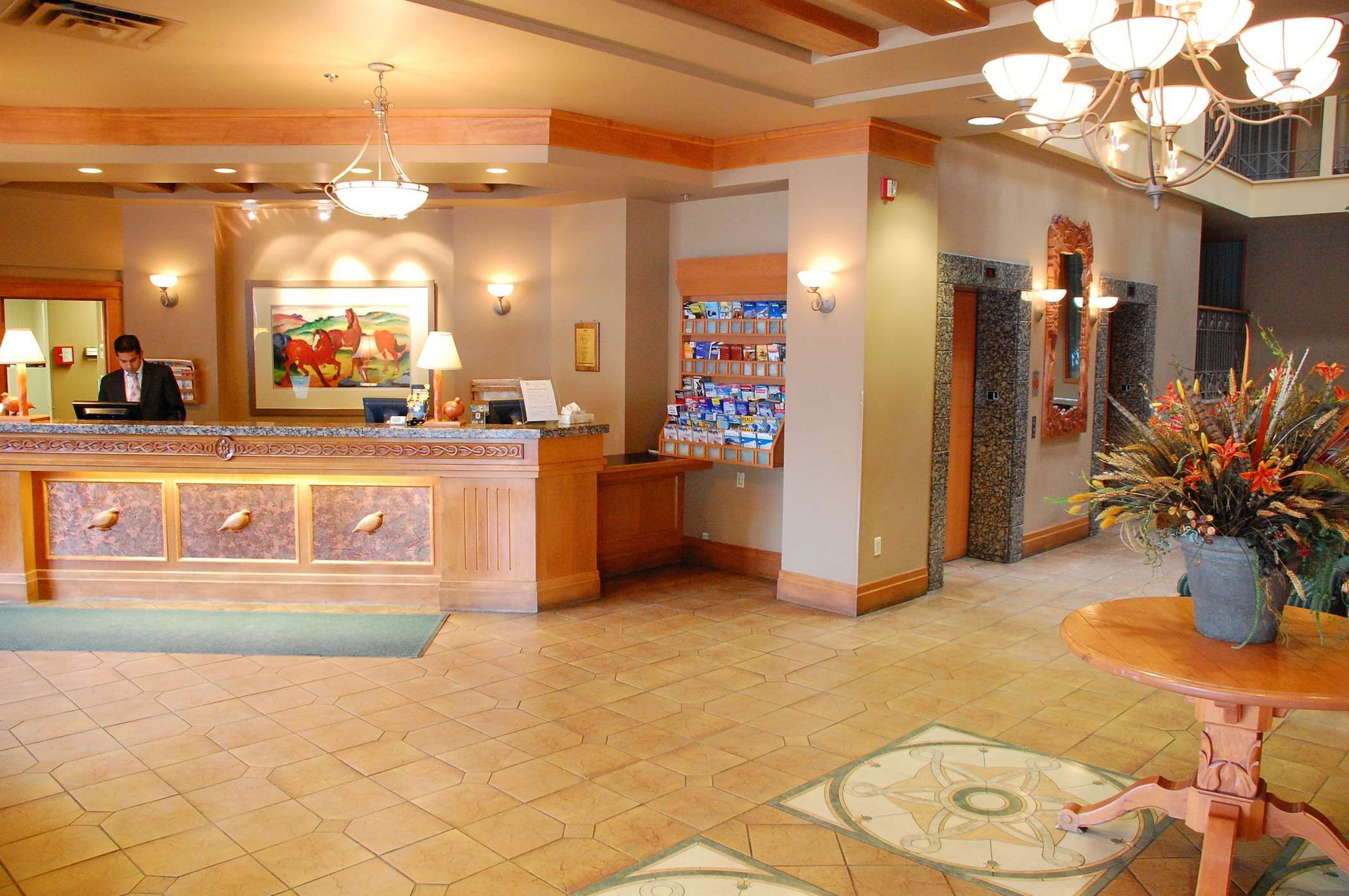 Front desk