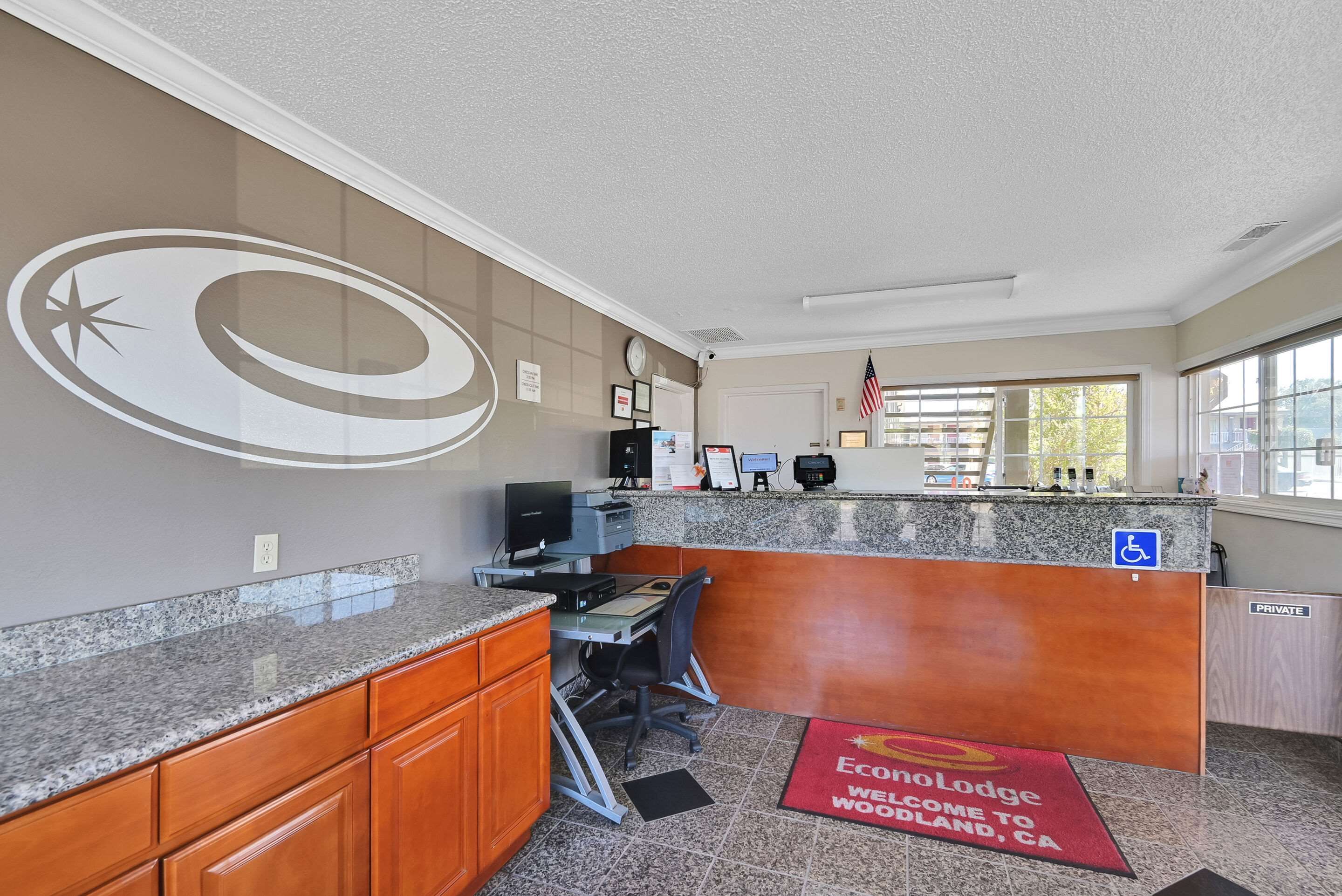 Front desk