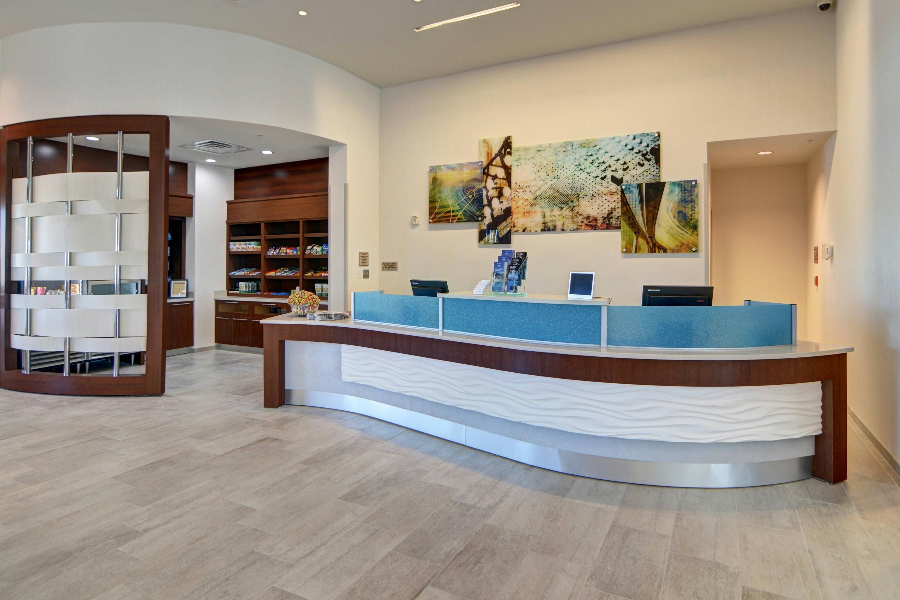 Front desk