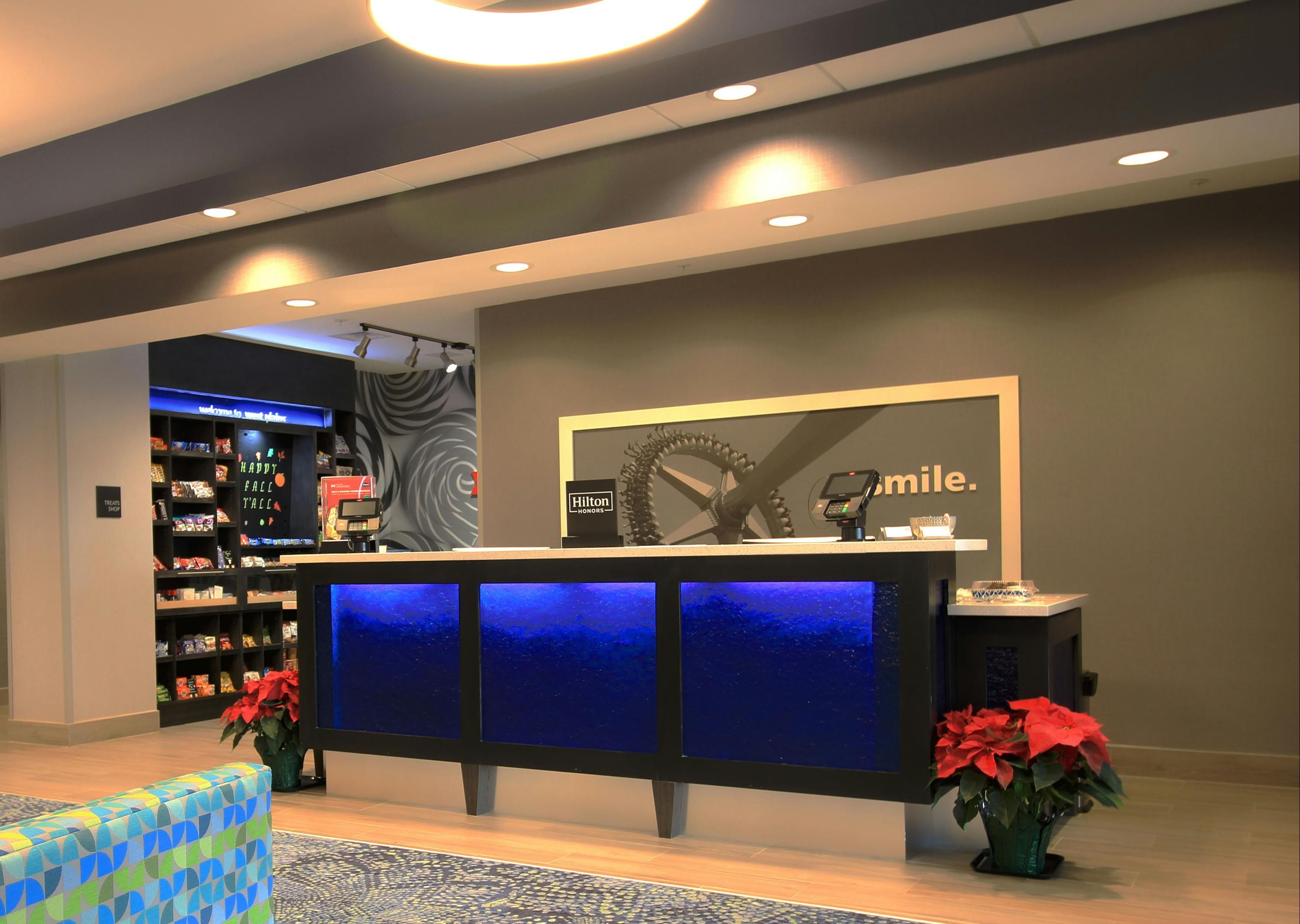 Front desk