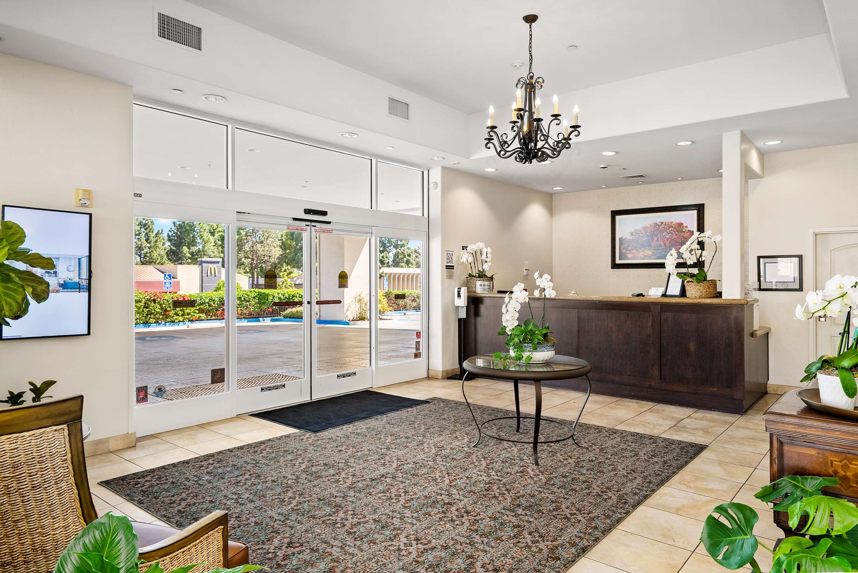 Front desk