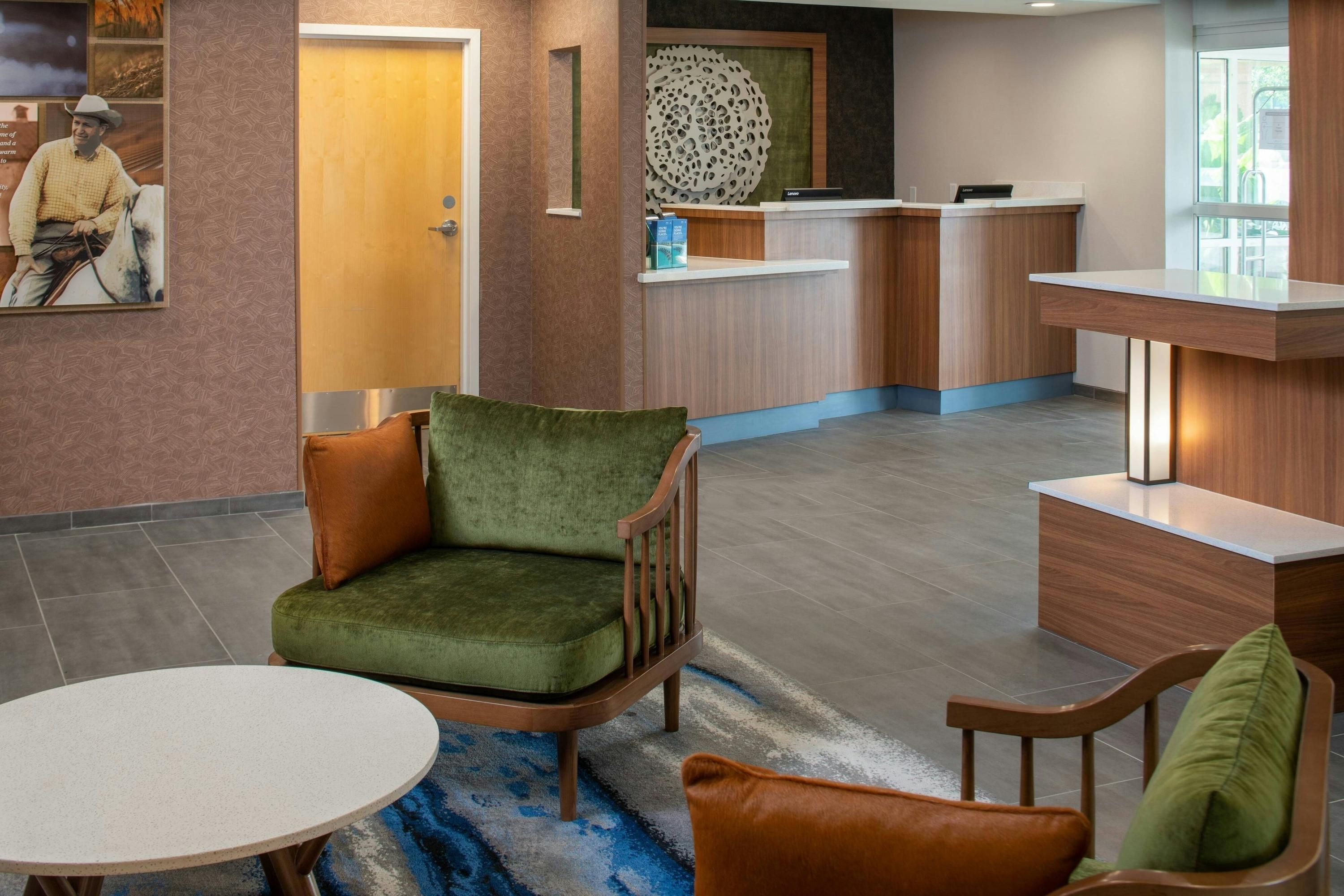 Front desk