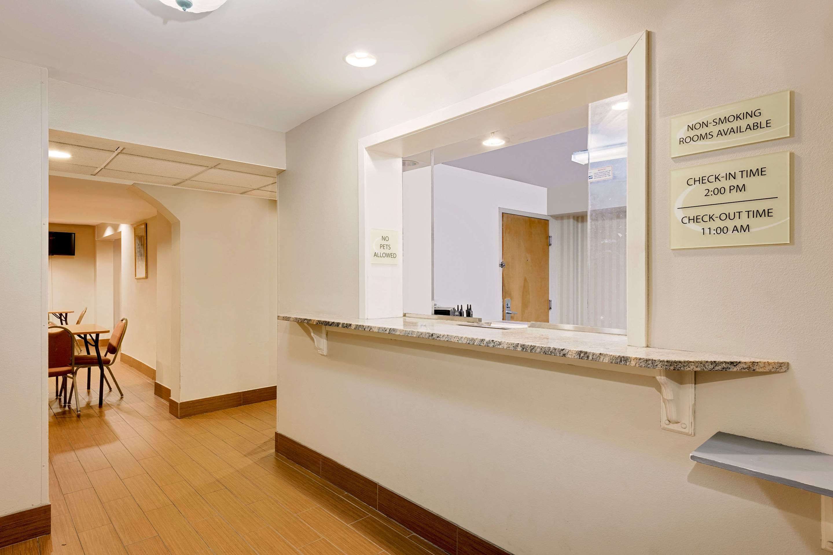 Front desk