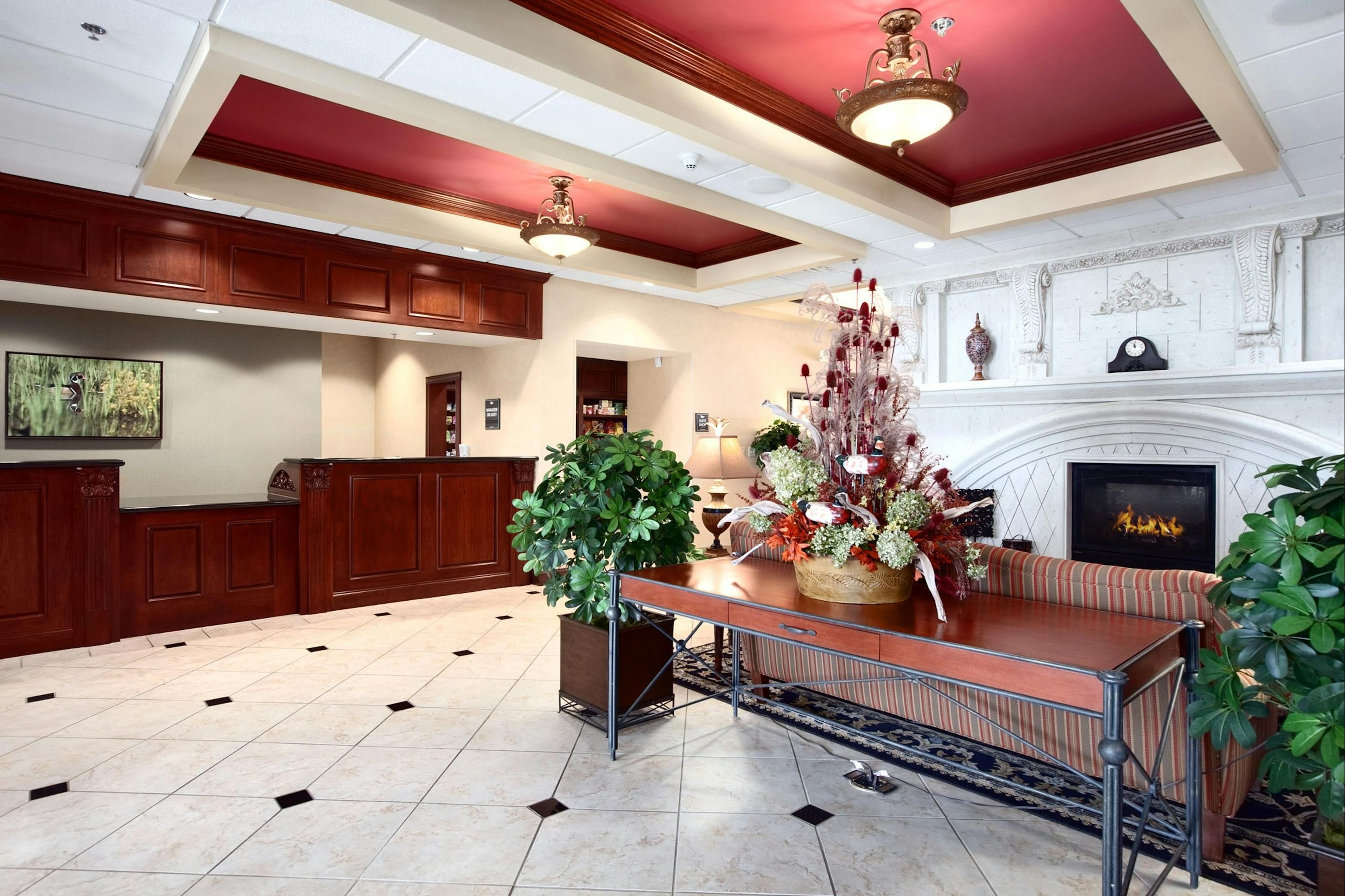 Front desk