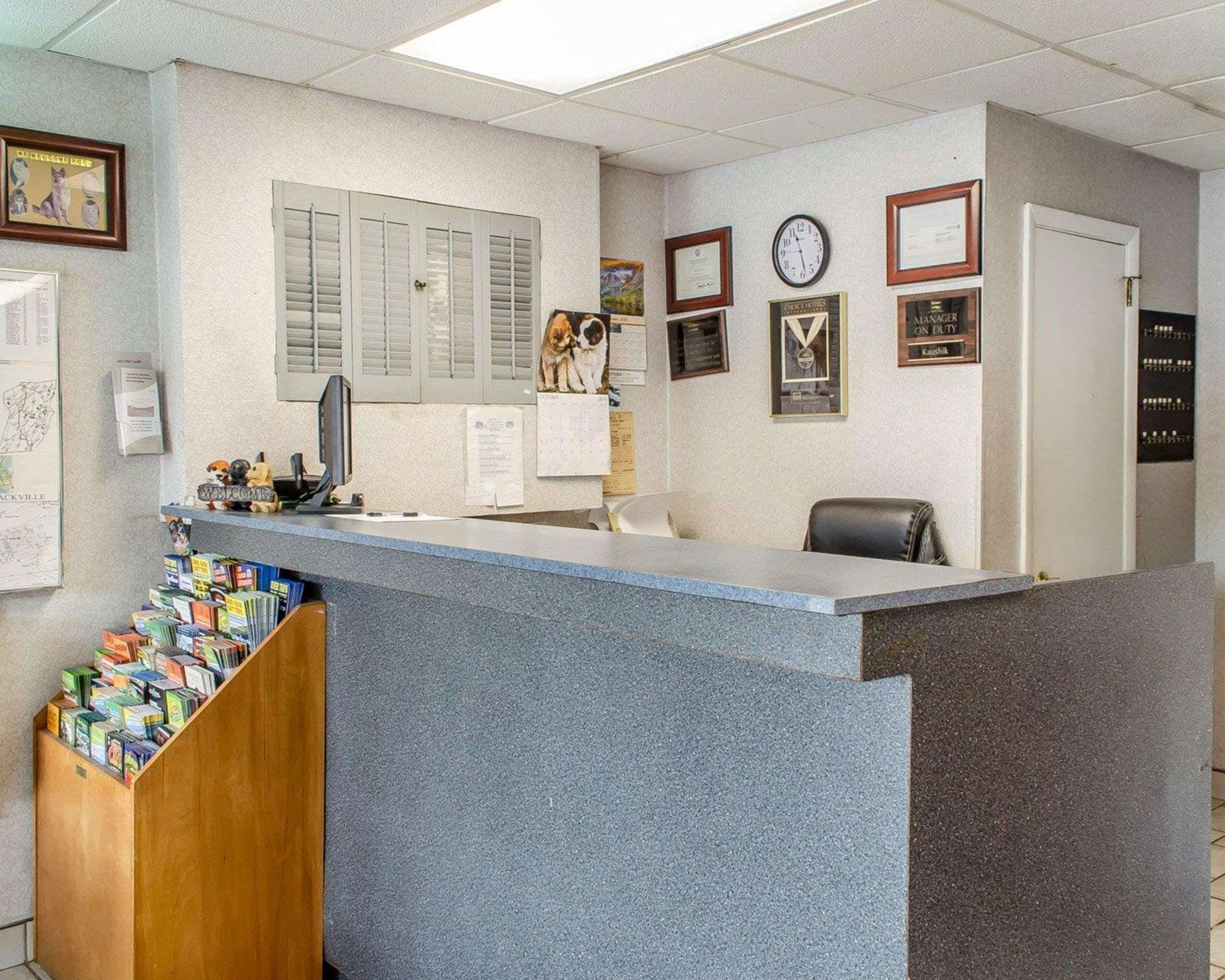 Front desk