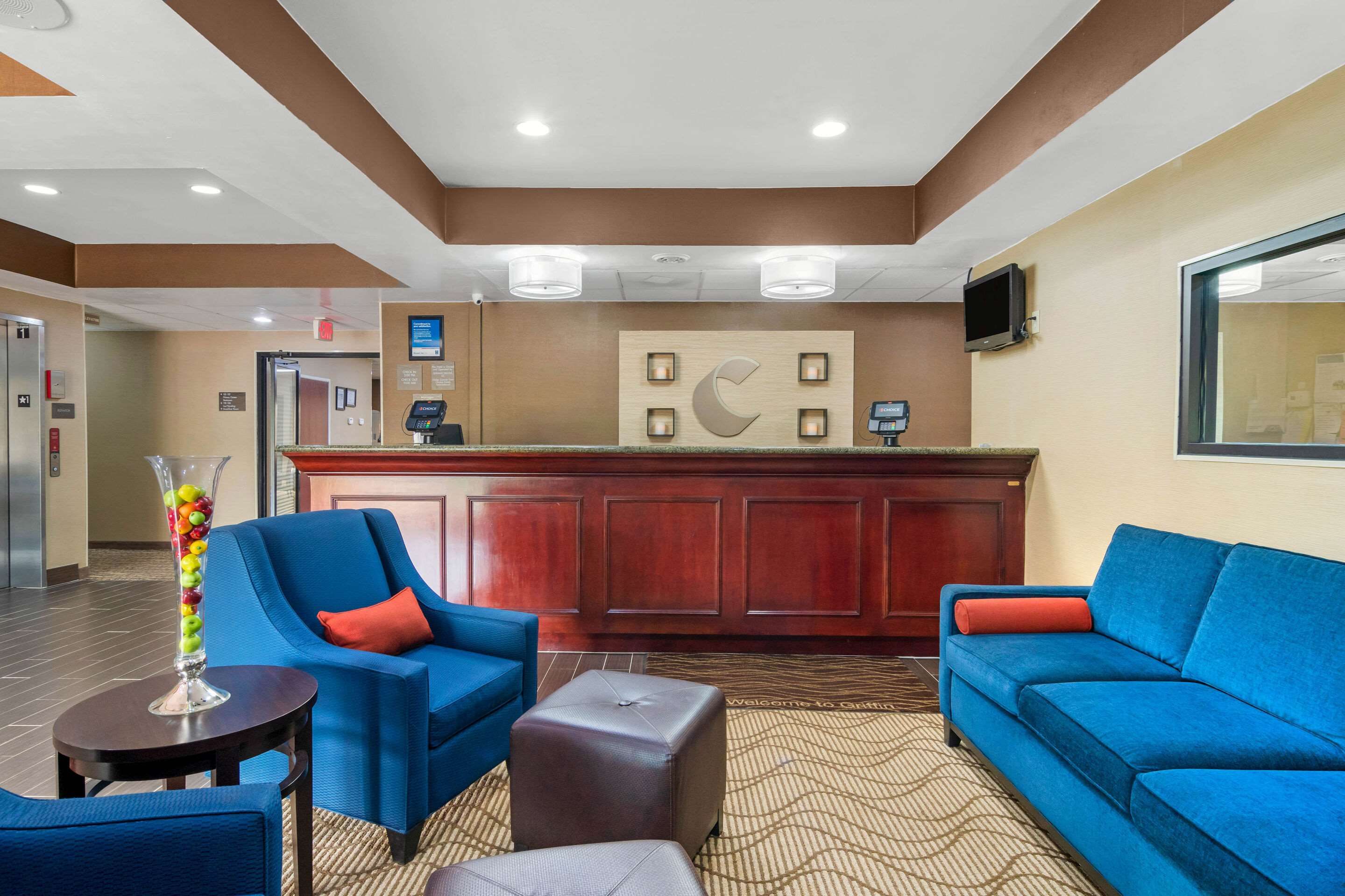 Front desk