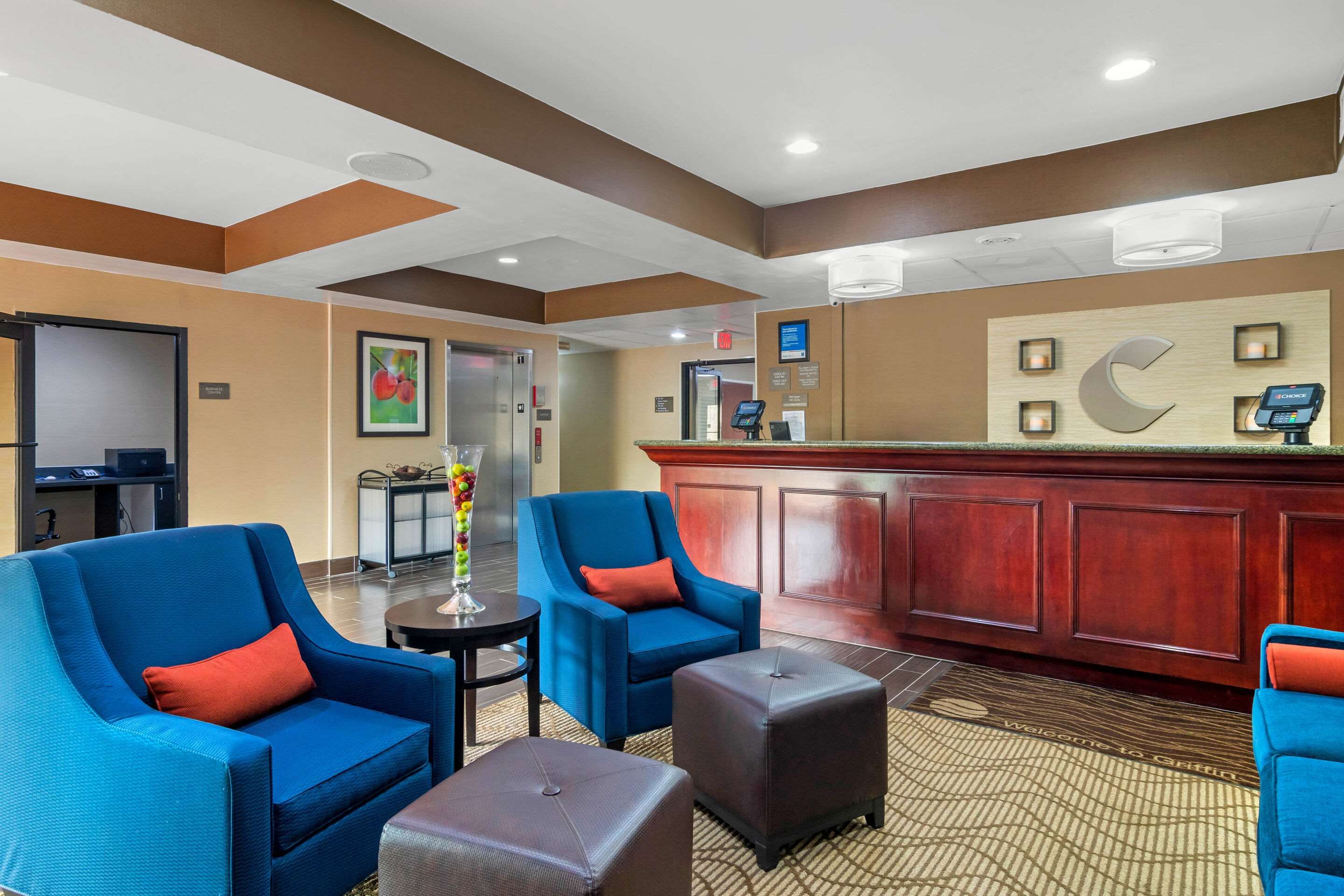 Front desk