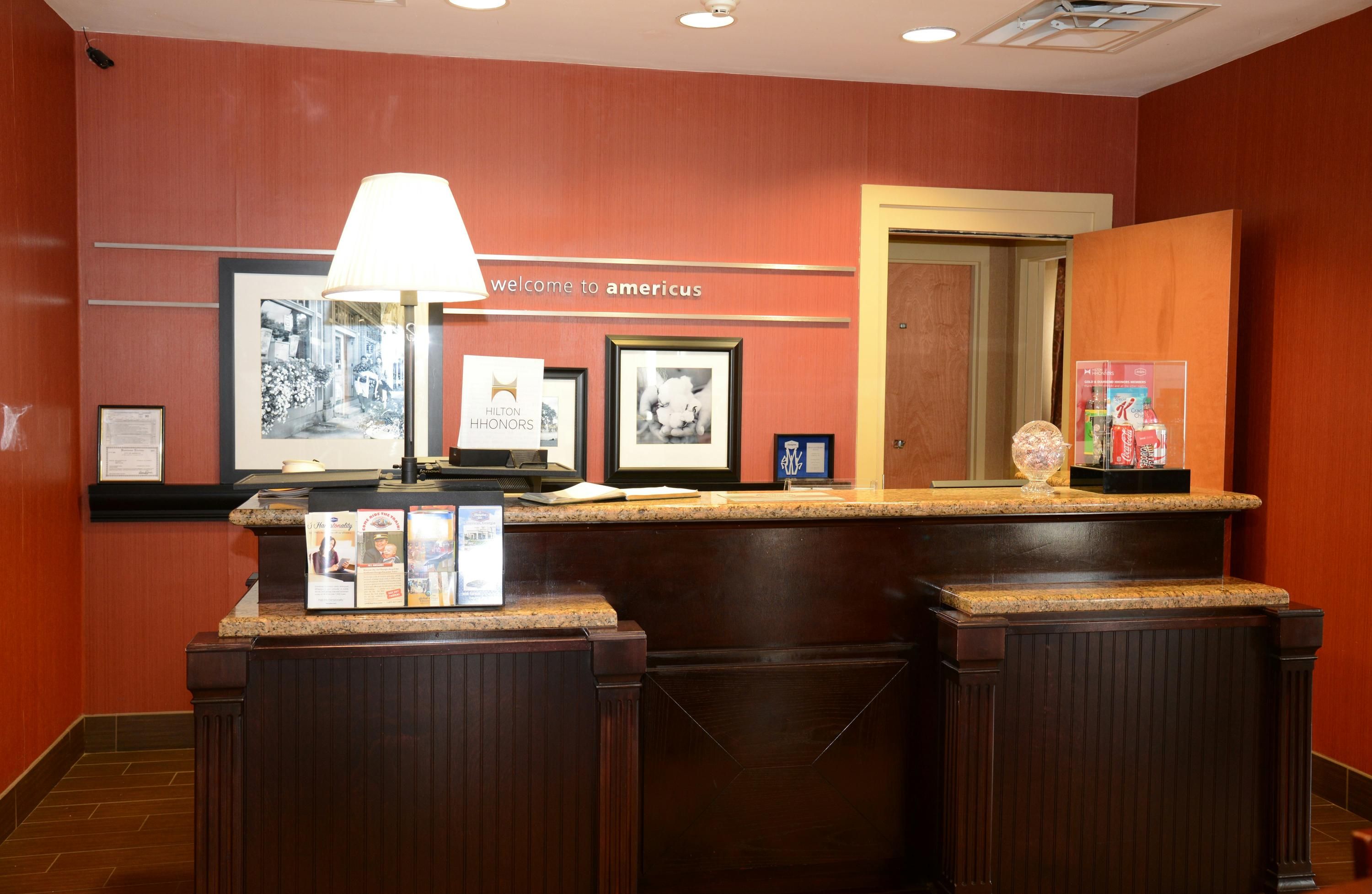 Front desk