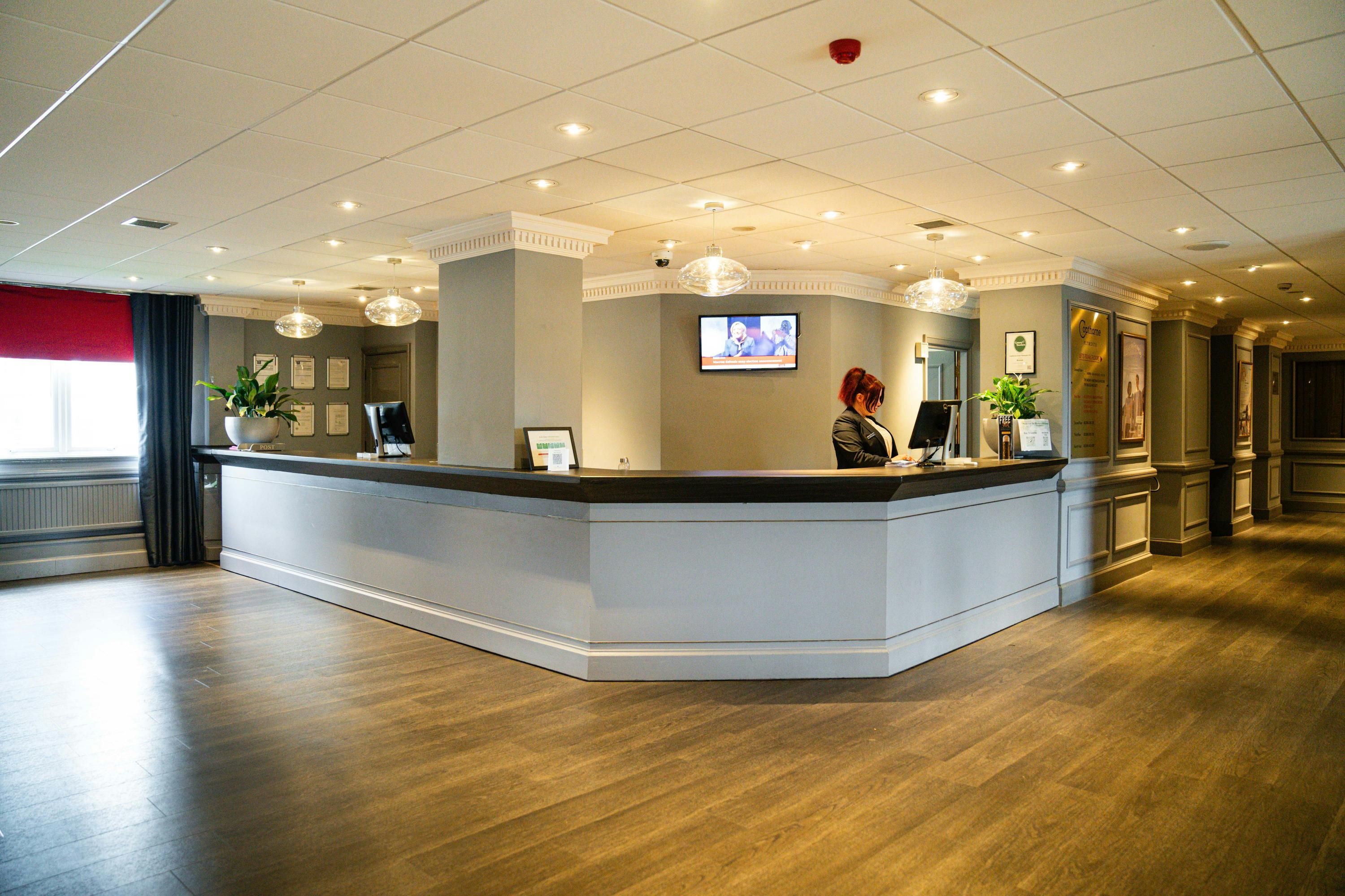Front desk