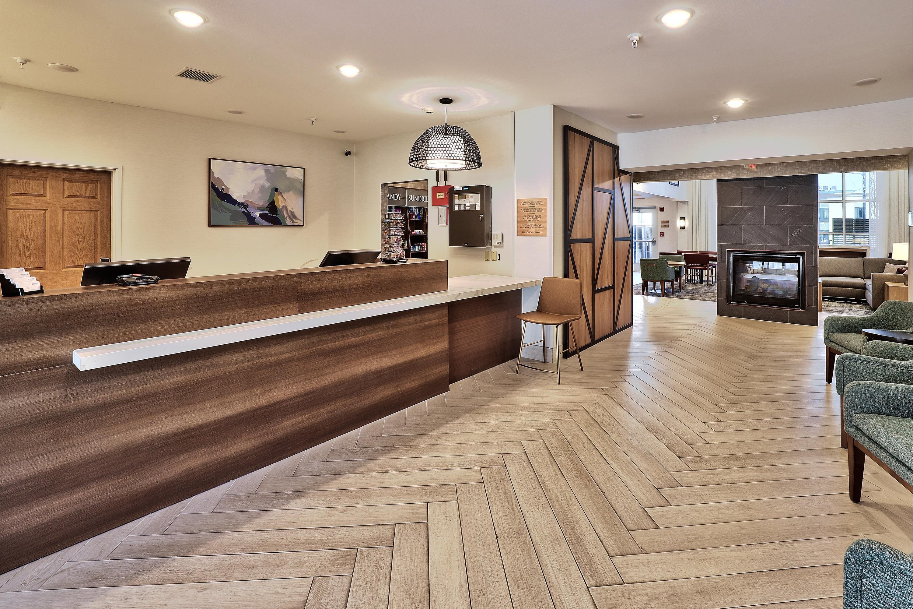 Front desk
