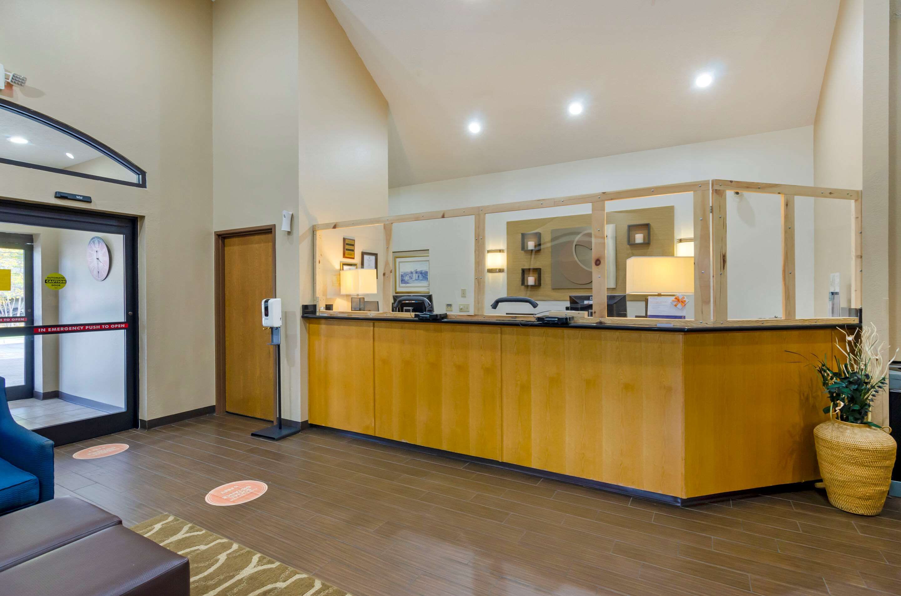 Front desk