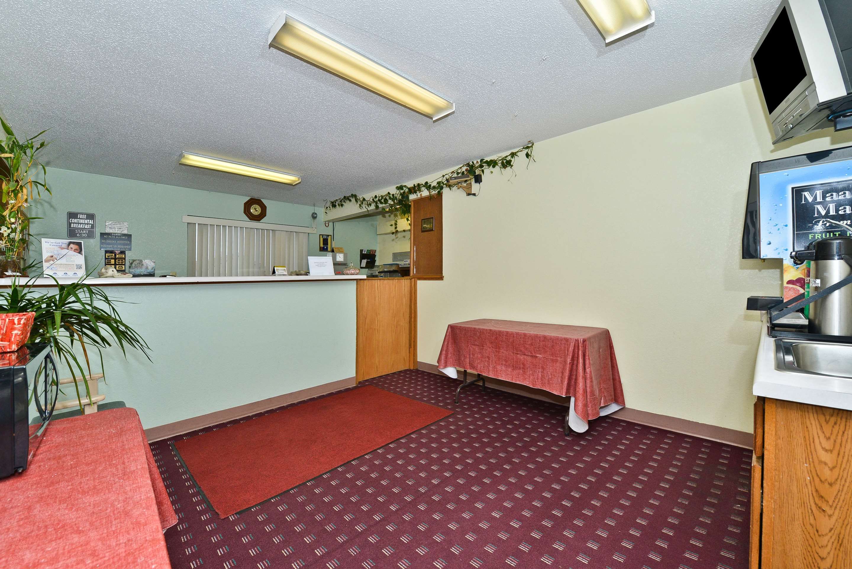 Front desk