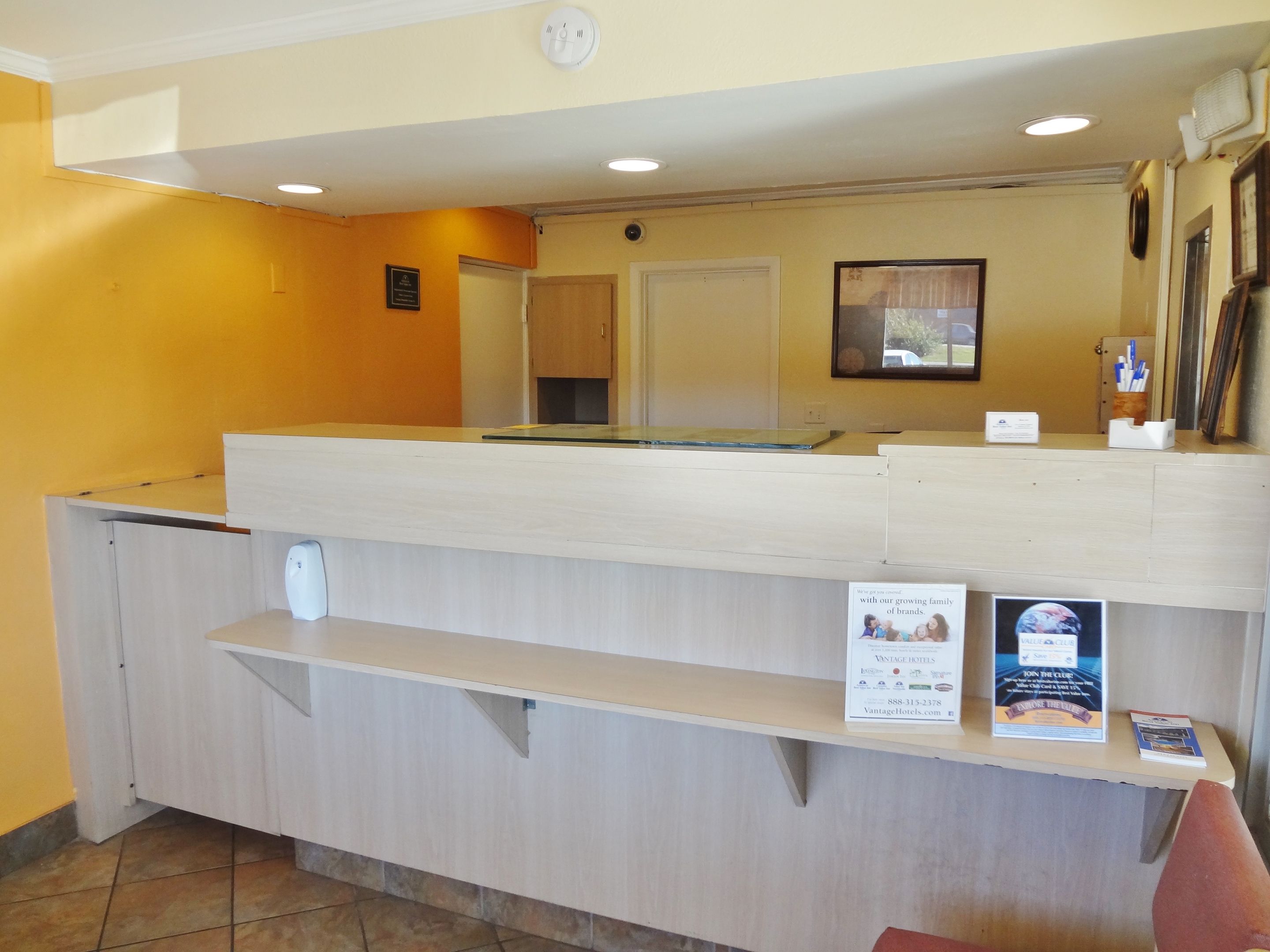 Front desk