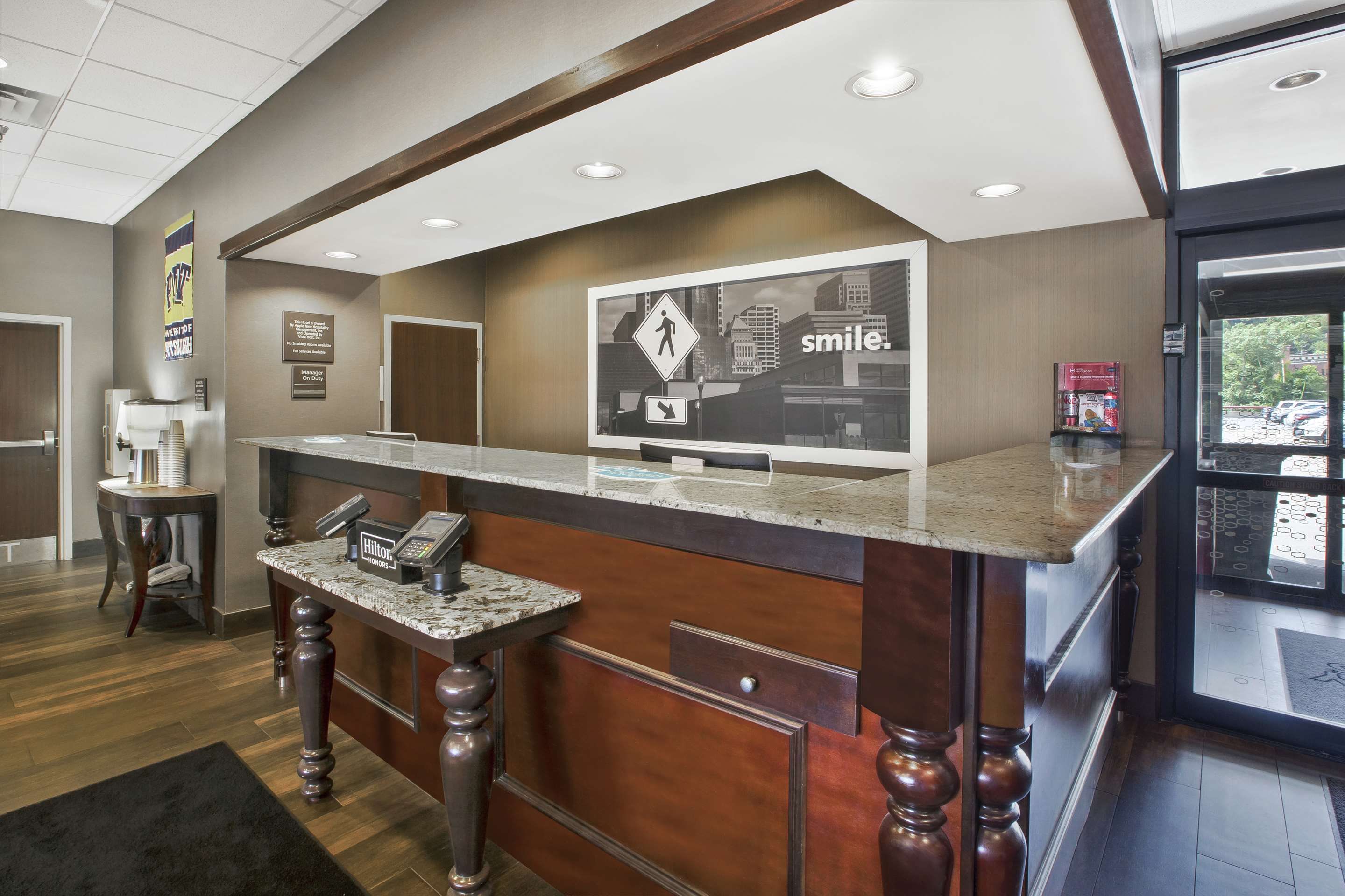Front desk