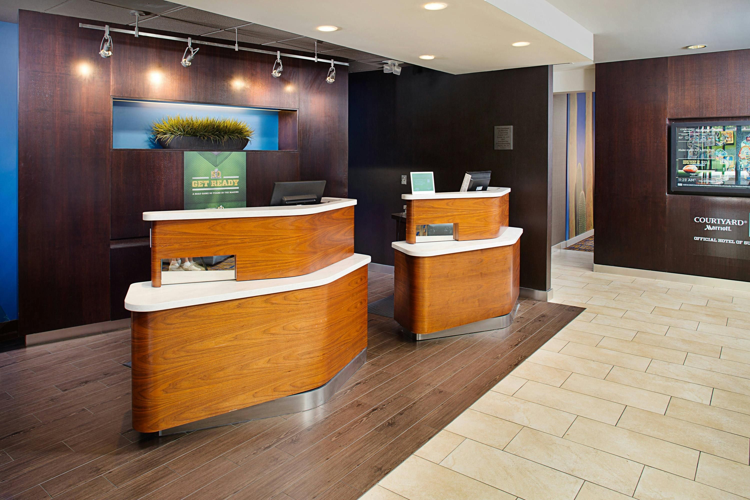 Front desk
