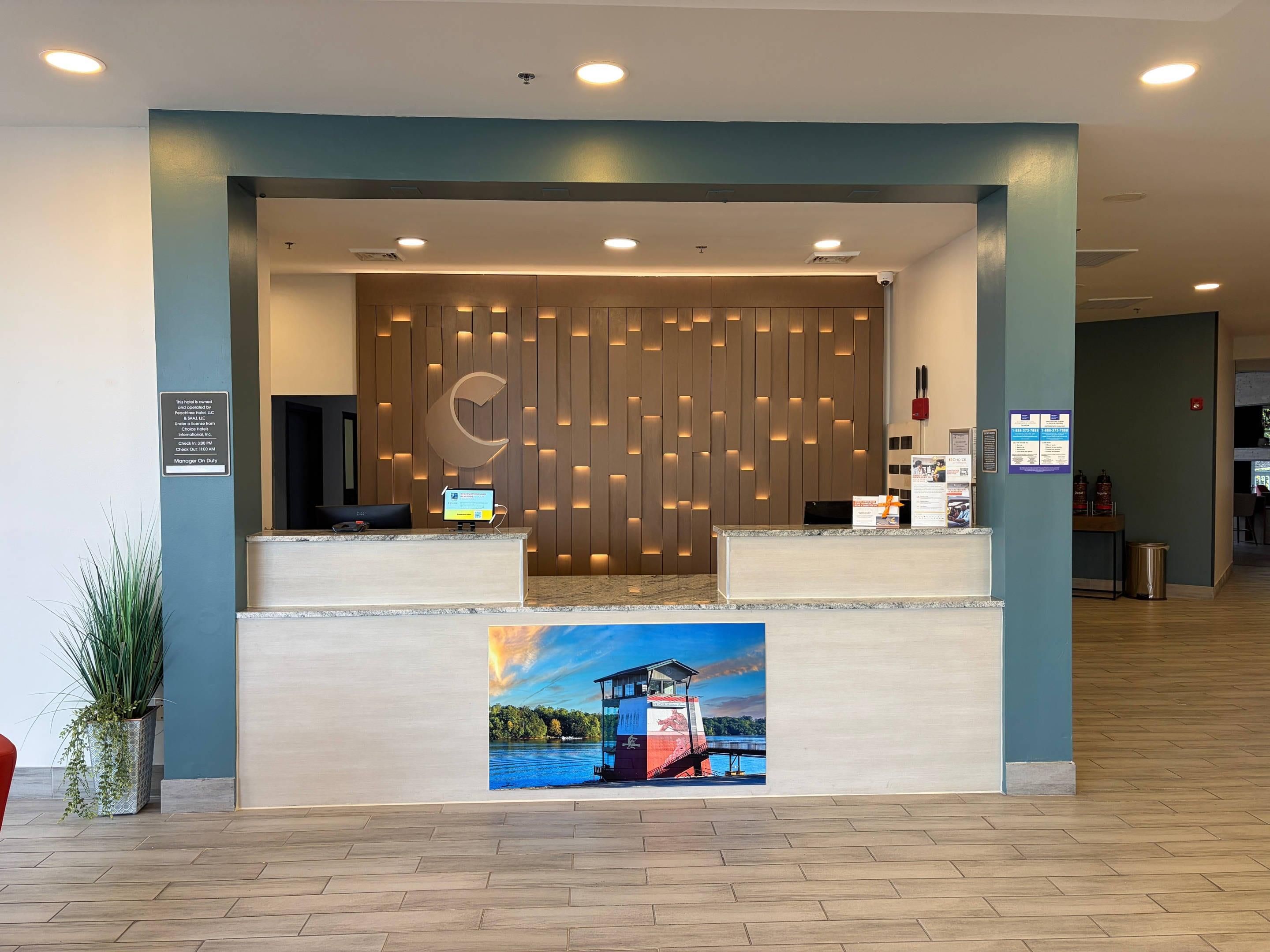 Front desk