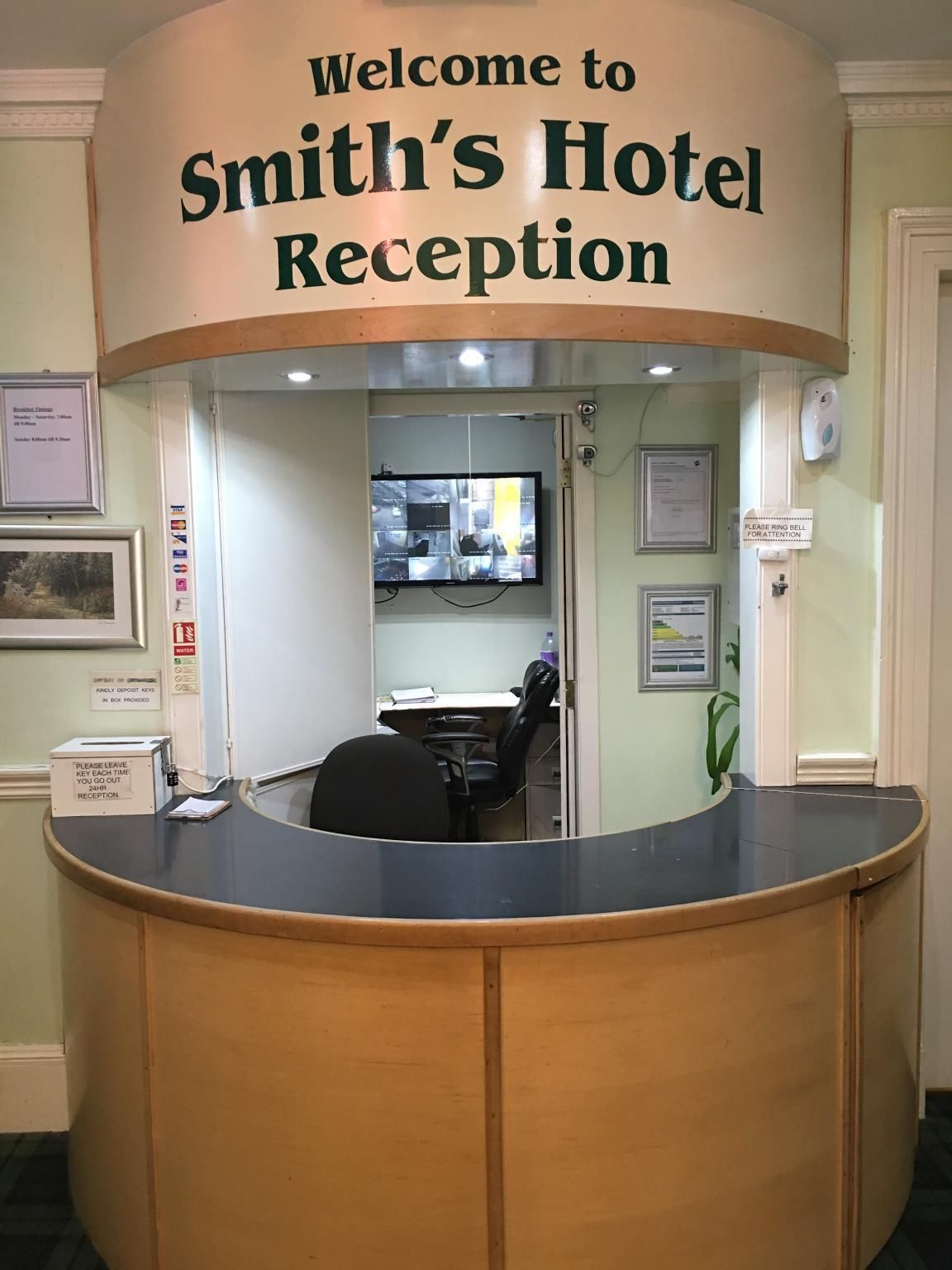 Front desk