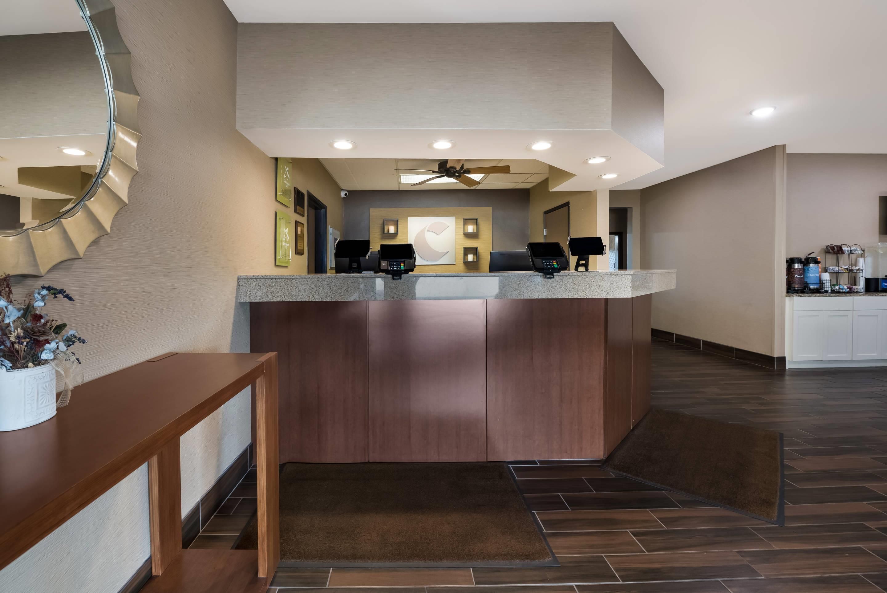 Front desk