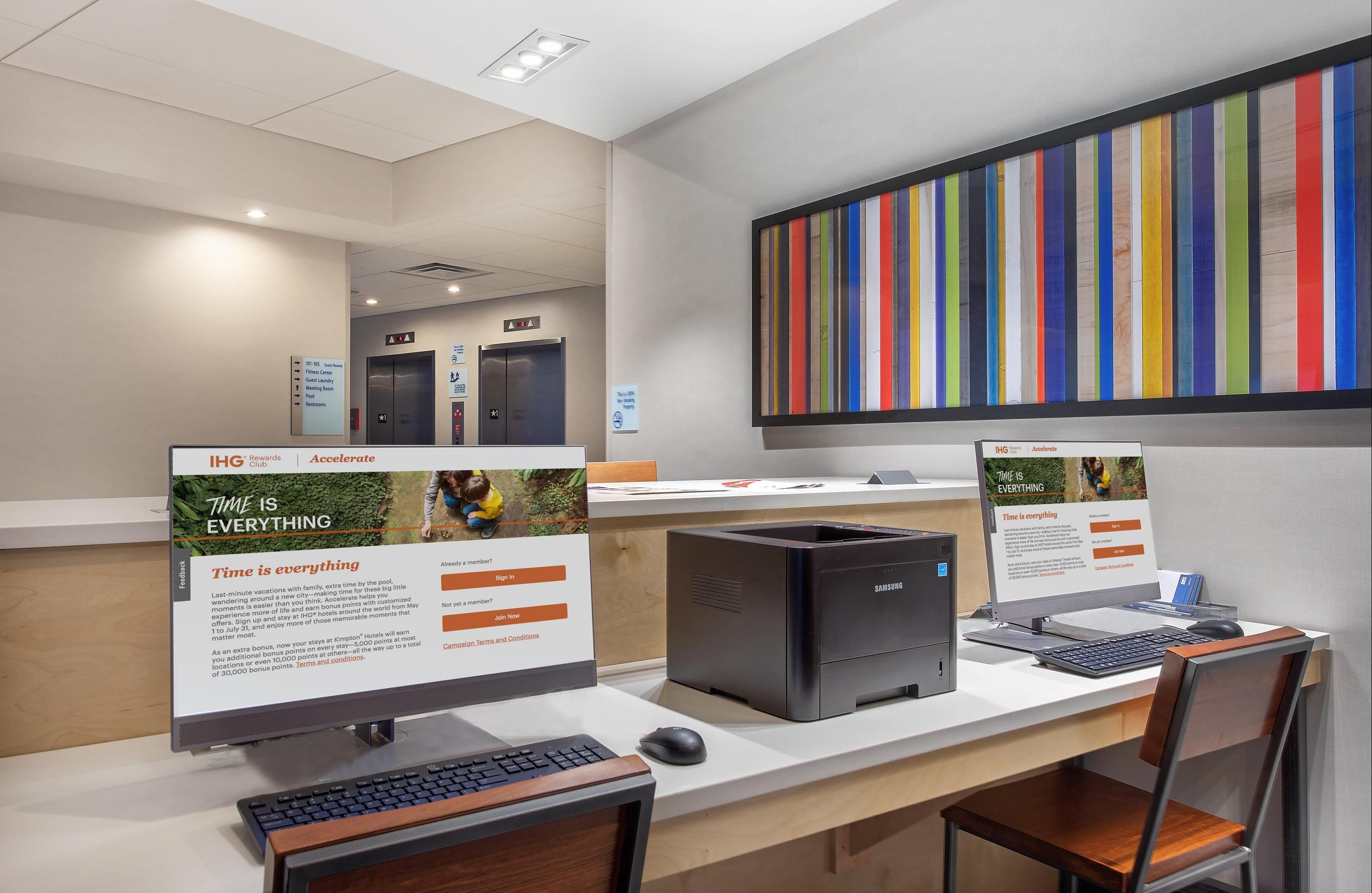 Business center