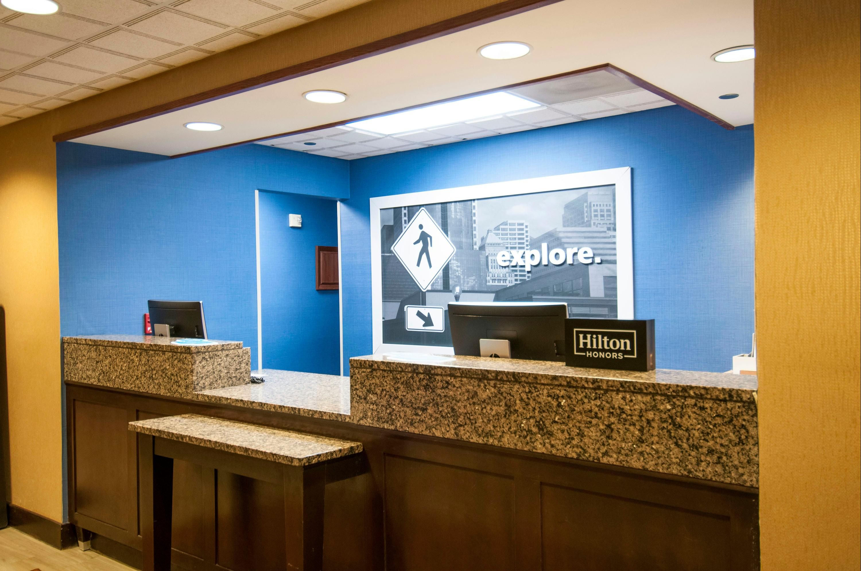 Front desk