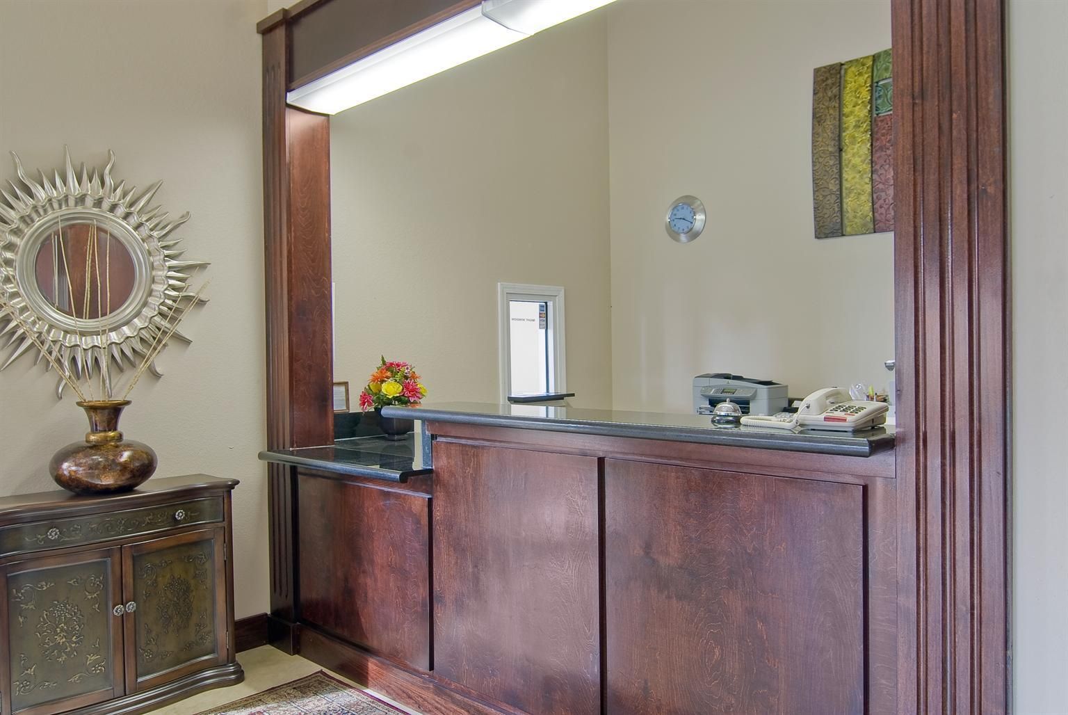 Front desk