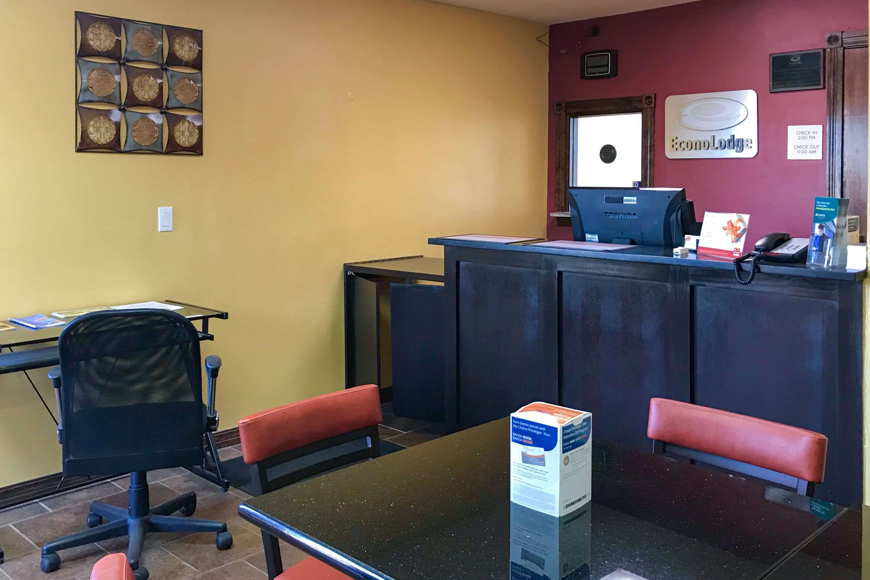 Front desk