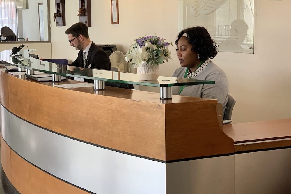 Front desk