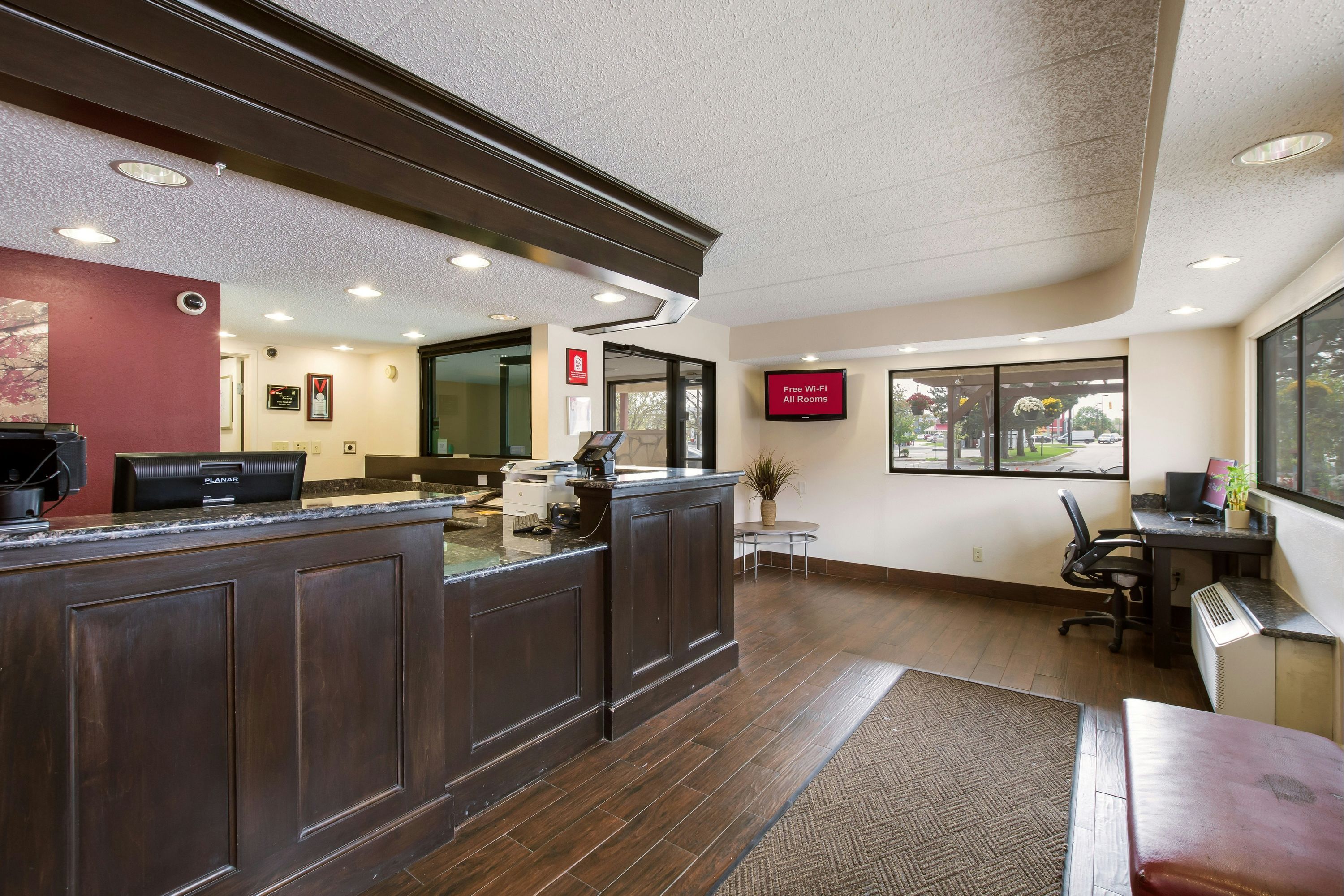 Front desk