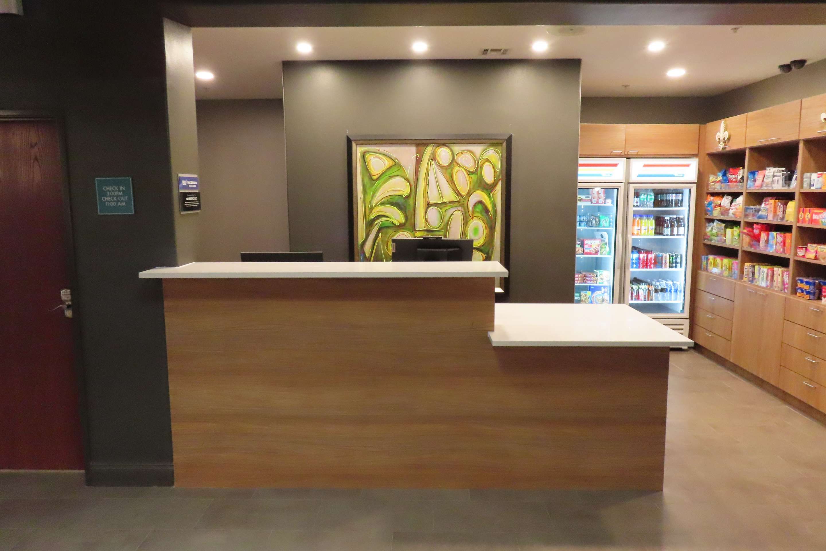 Front desk